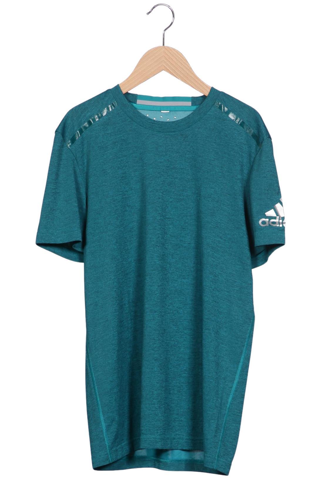 

adidas Herren T-Shirt, türkis, Gr. 48