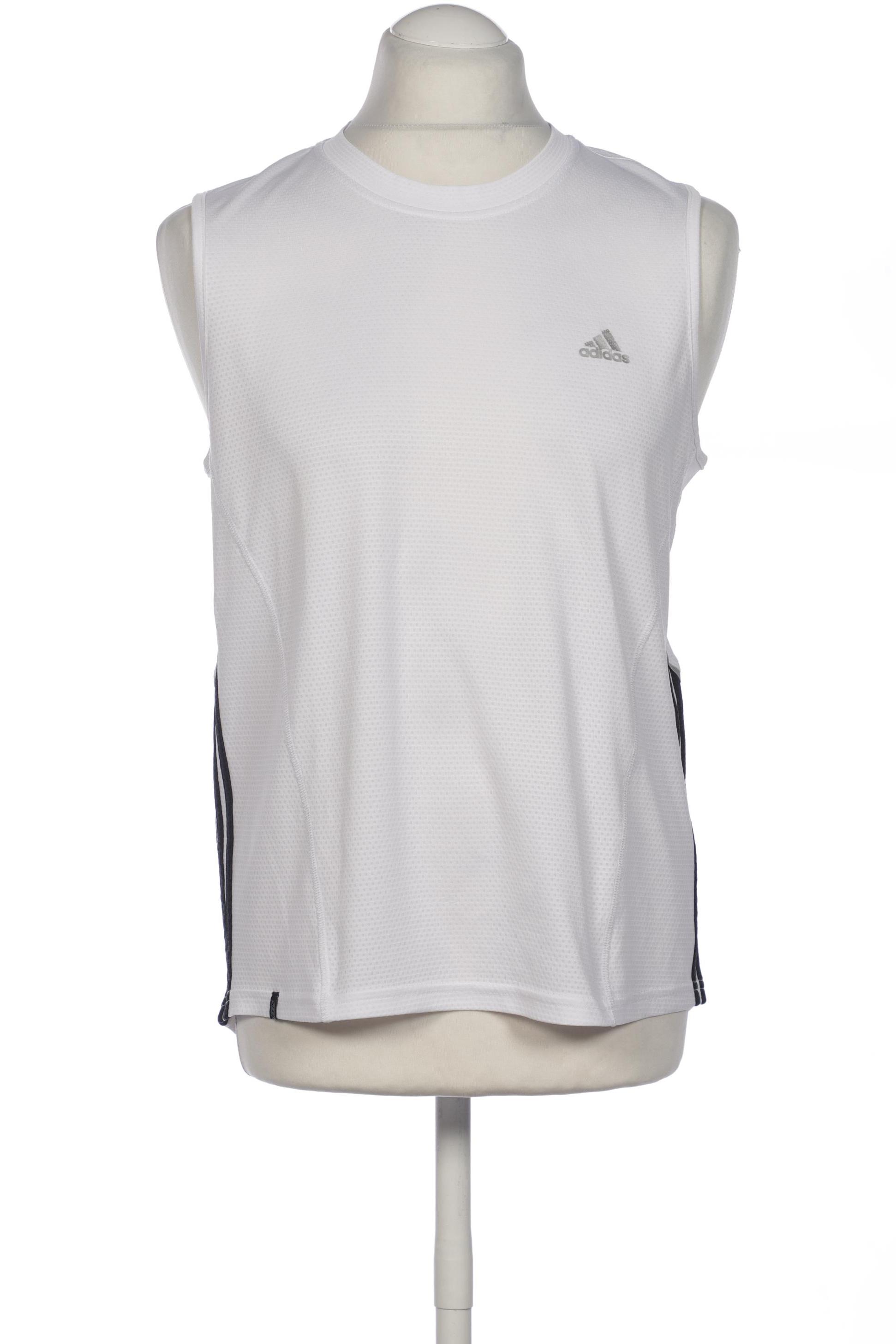 

adidas Herren T-Shirt, weiß, Gr. 46