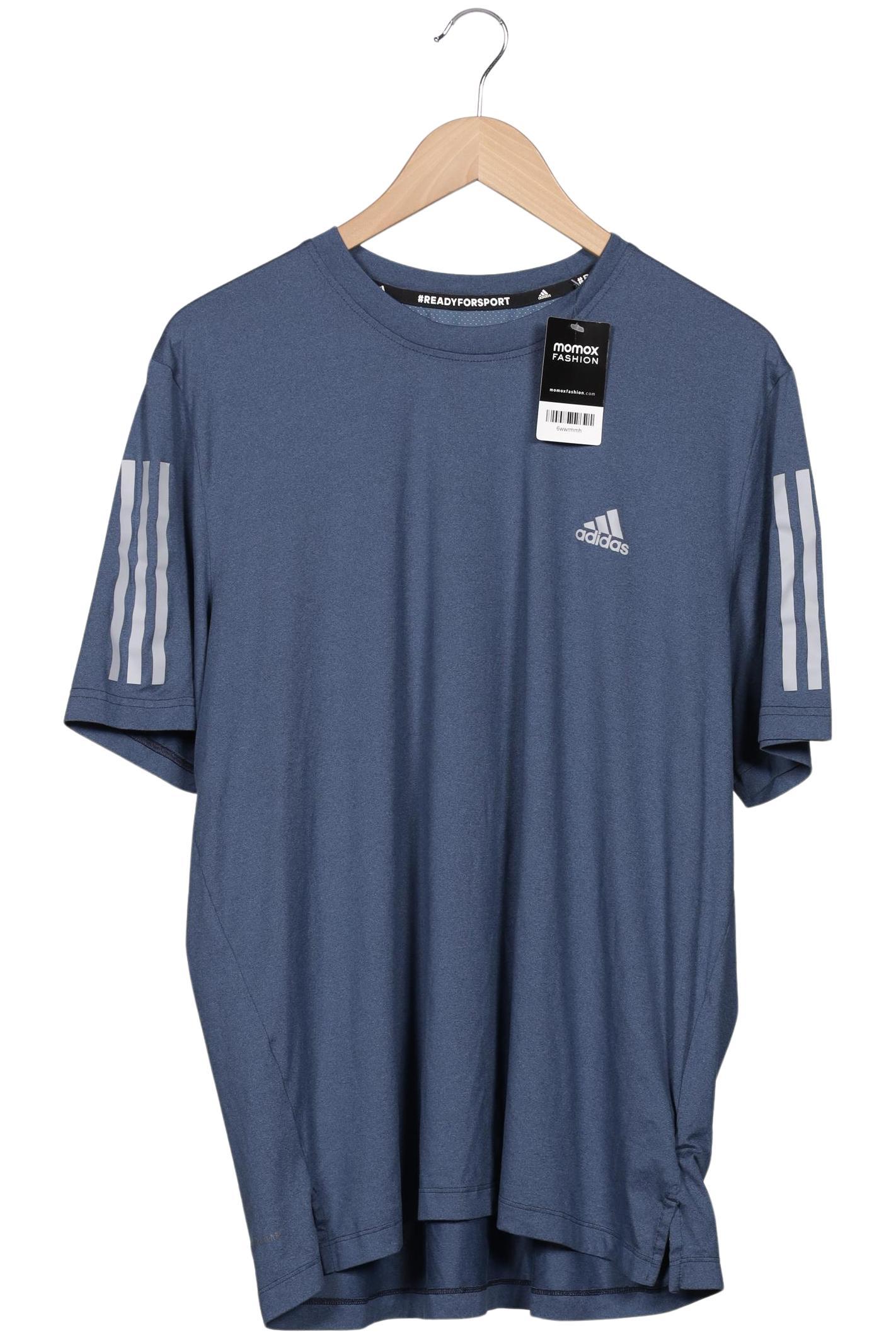 

adidas Herren T-Shirt, blau, Gr. 54