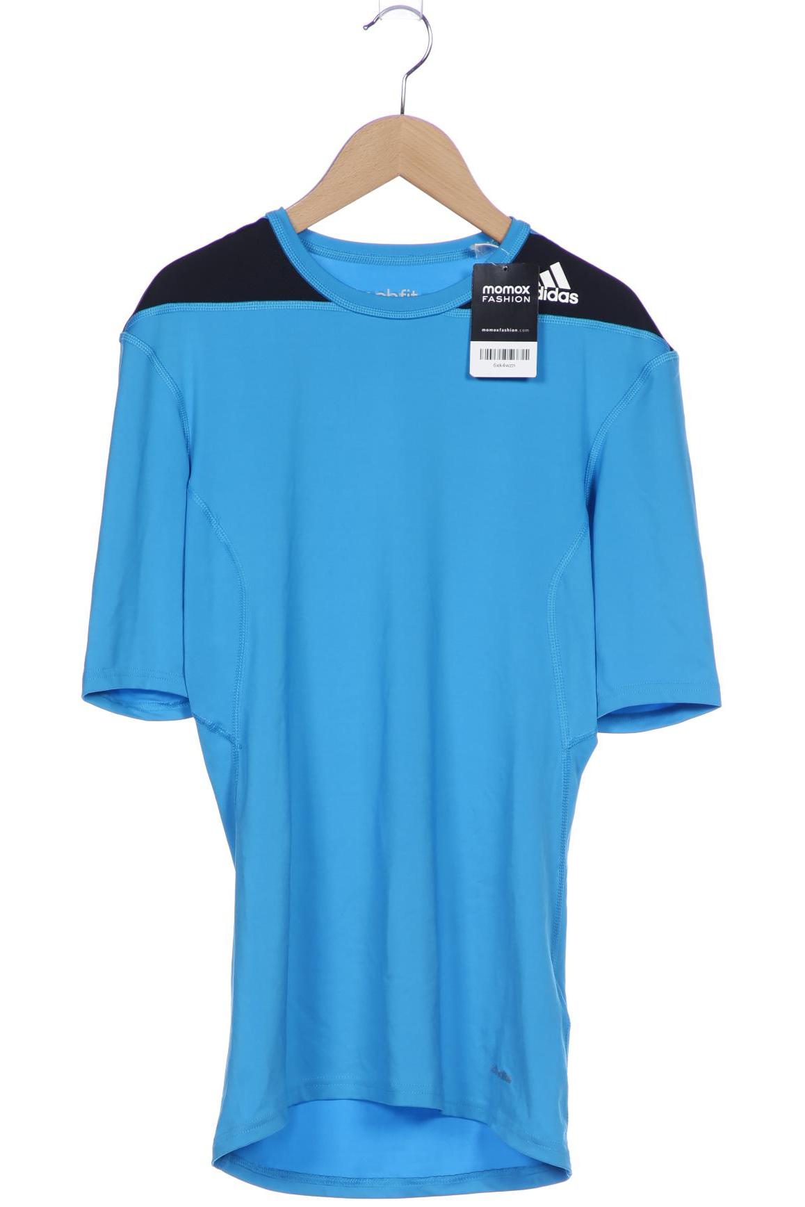 

adidas Herren T-Shirt, blau, Gr. 48