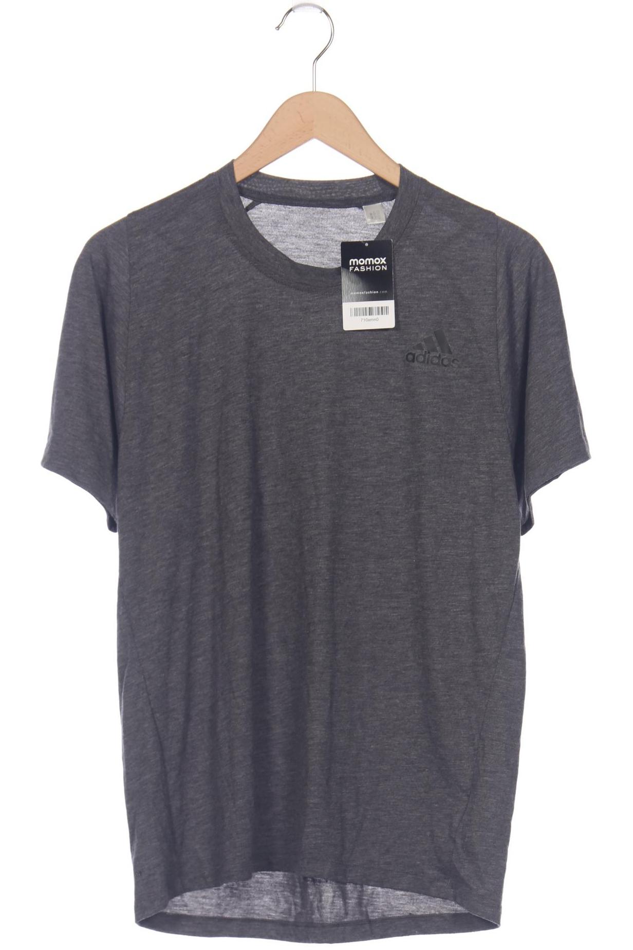 

adidas Herren T-Shirt, grau, Gr. 48