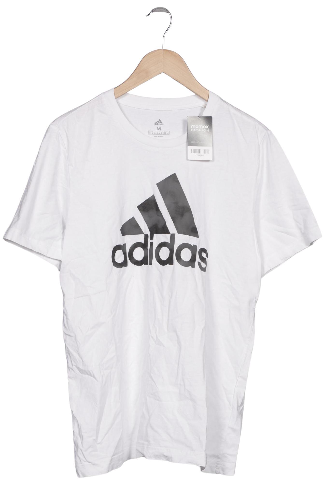 

adidas Herren T-Shirt, weiß, Gr. 48