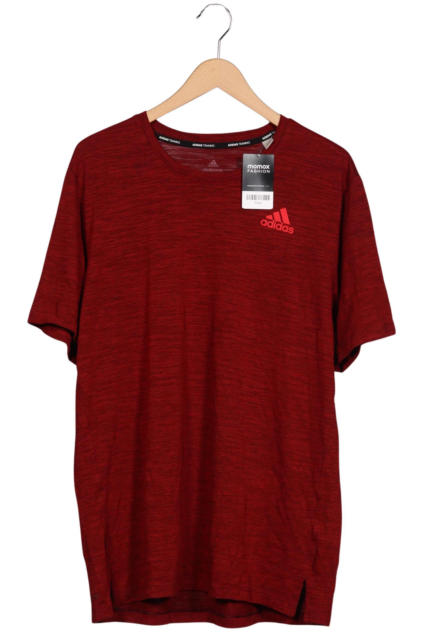 

adidas Herren T-Shirt, rot, Gr. 52