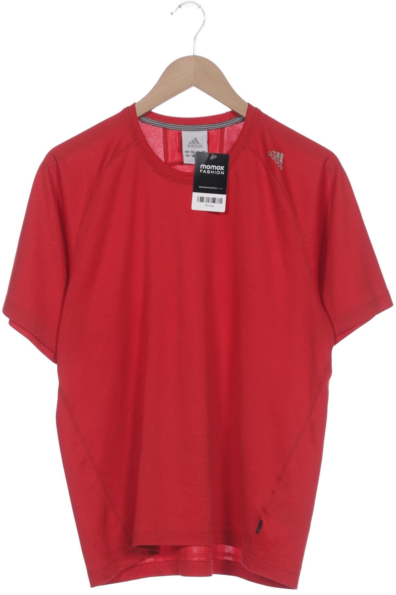 

adidas Herren T-Shirt, rot, Gr. 52