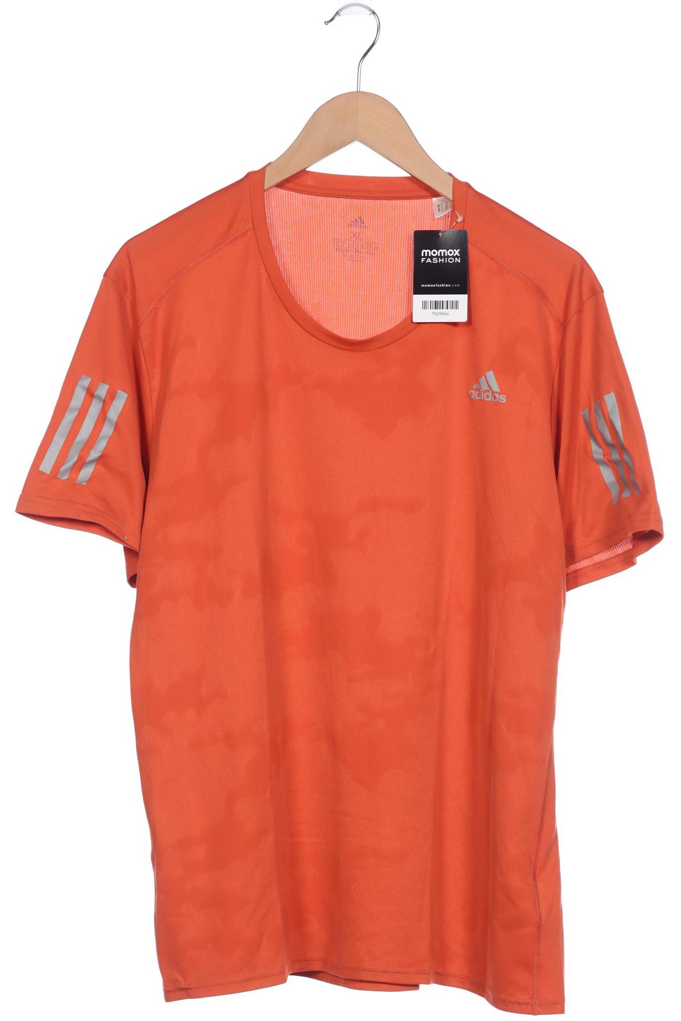 

adidas Herren T-Shirt, orange, Gr. 54