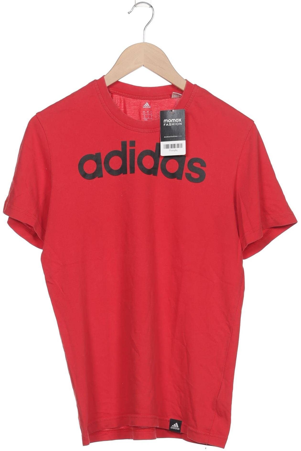 

adidas Herren T-Shirt, rot, Gr. 46
