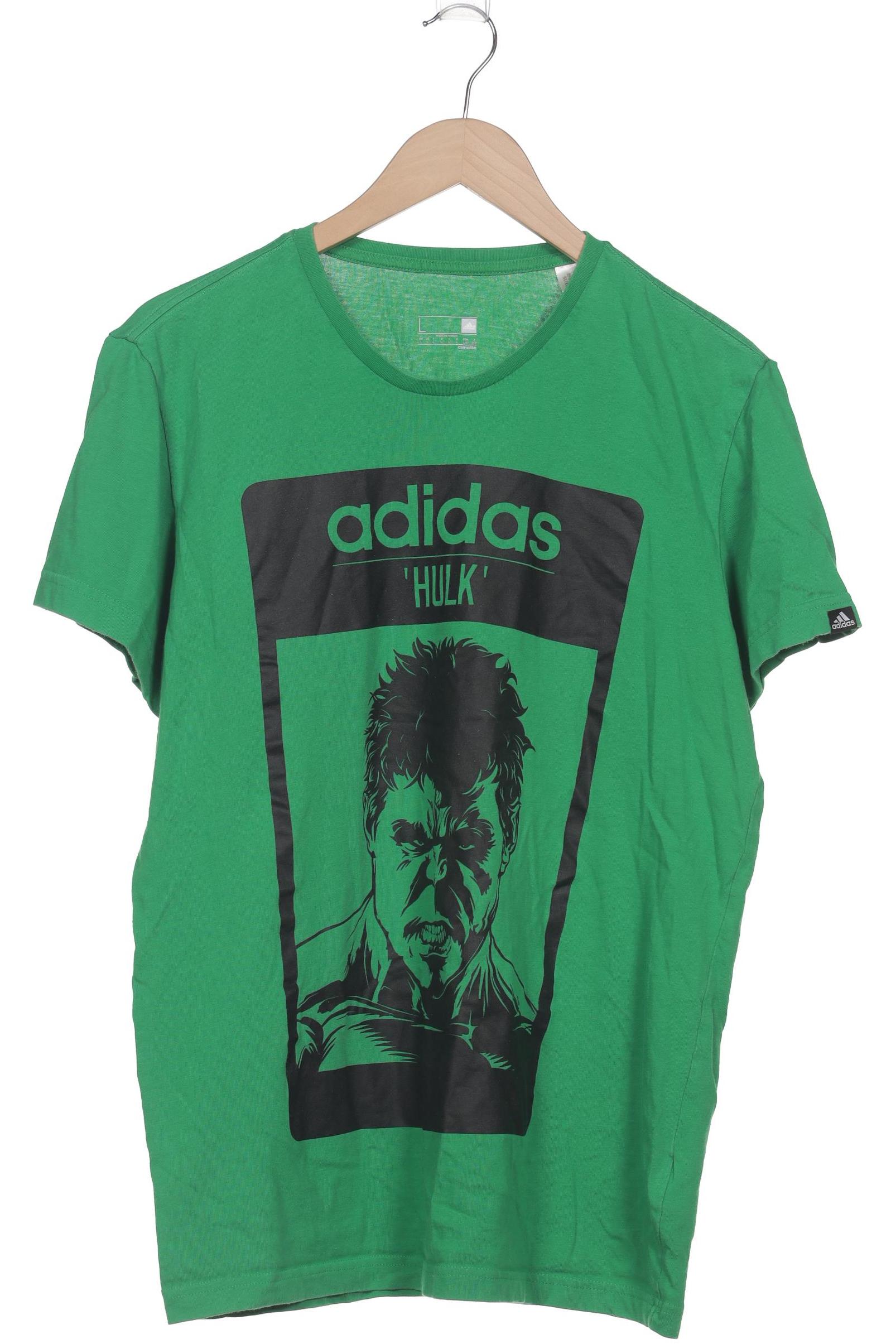 

adidas Herren T-Shirt, grün, Gr. 52