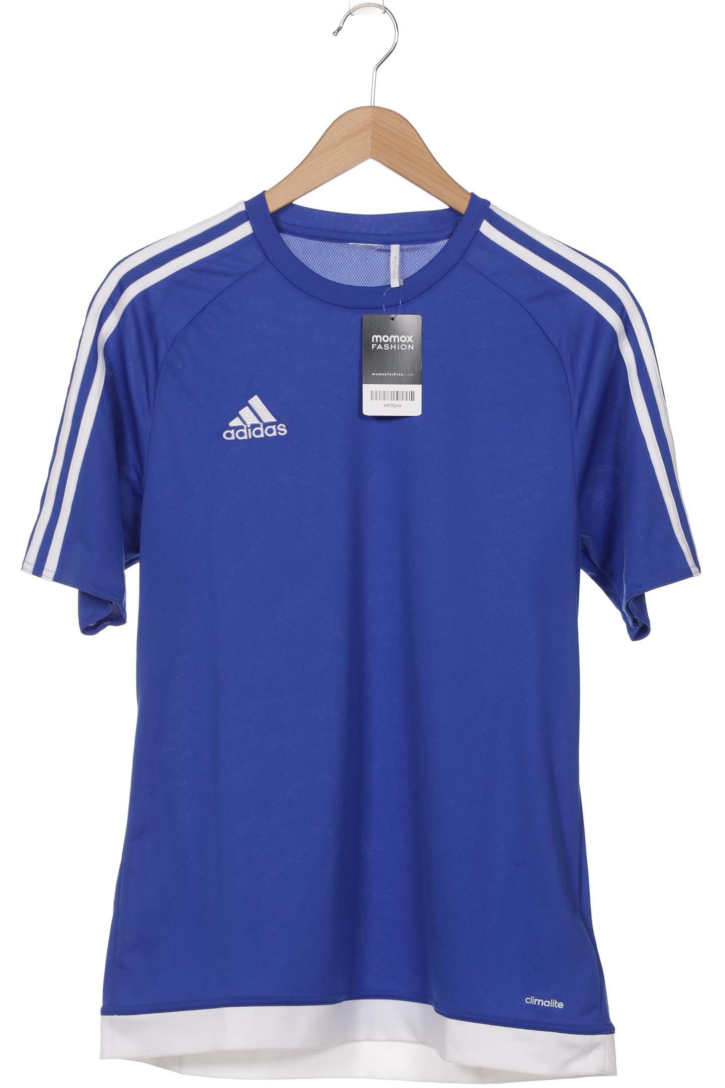 

adidas Herren T-Shirt, blau, Gr. 48