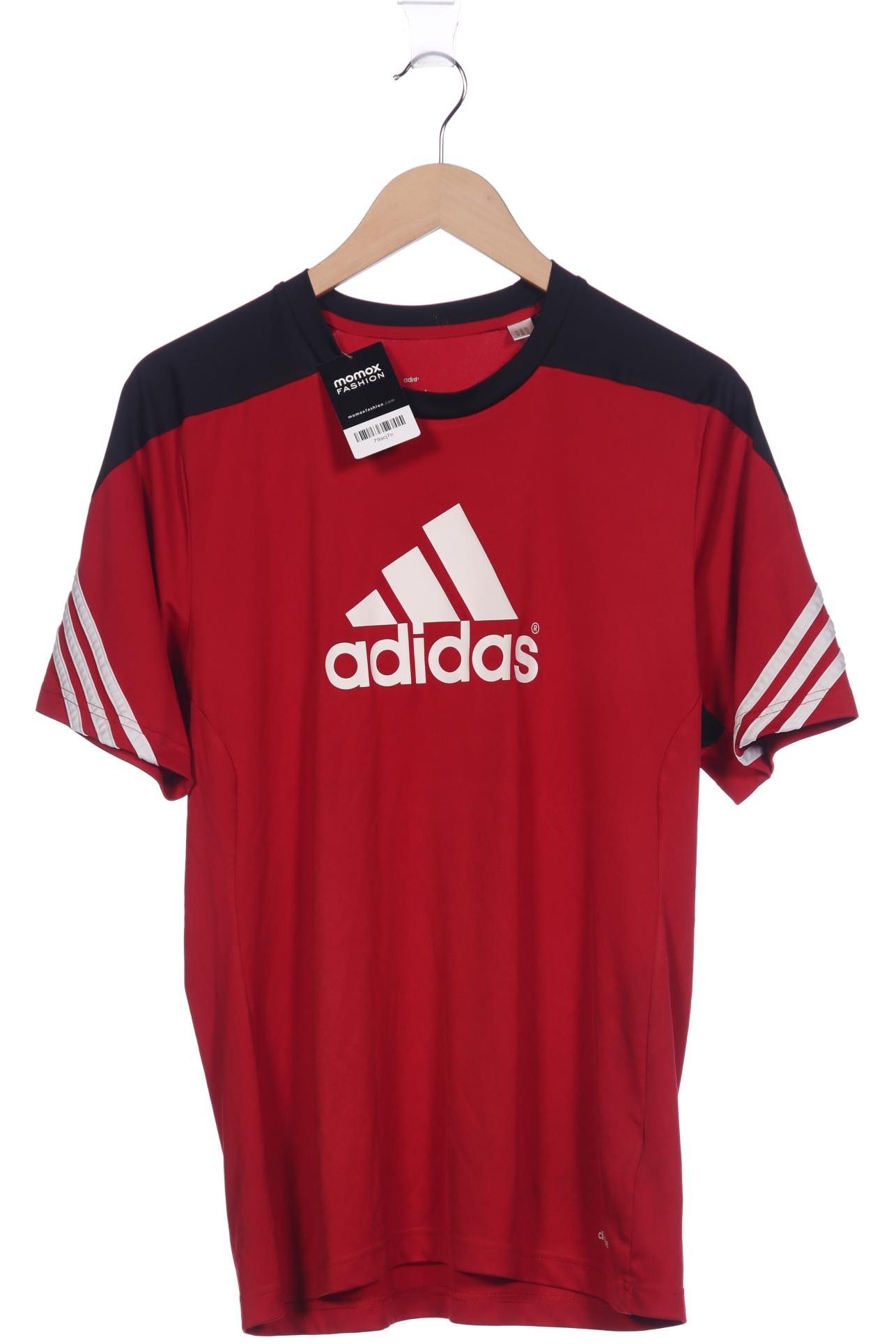

adidas Herren T-Shirt, rot, Gr. 52