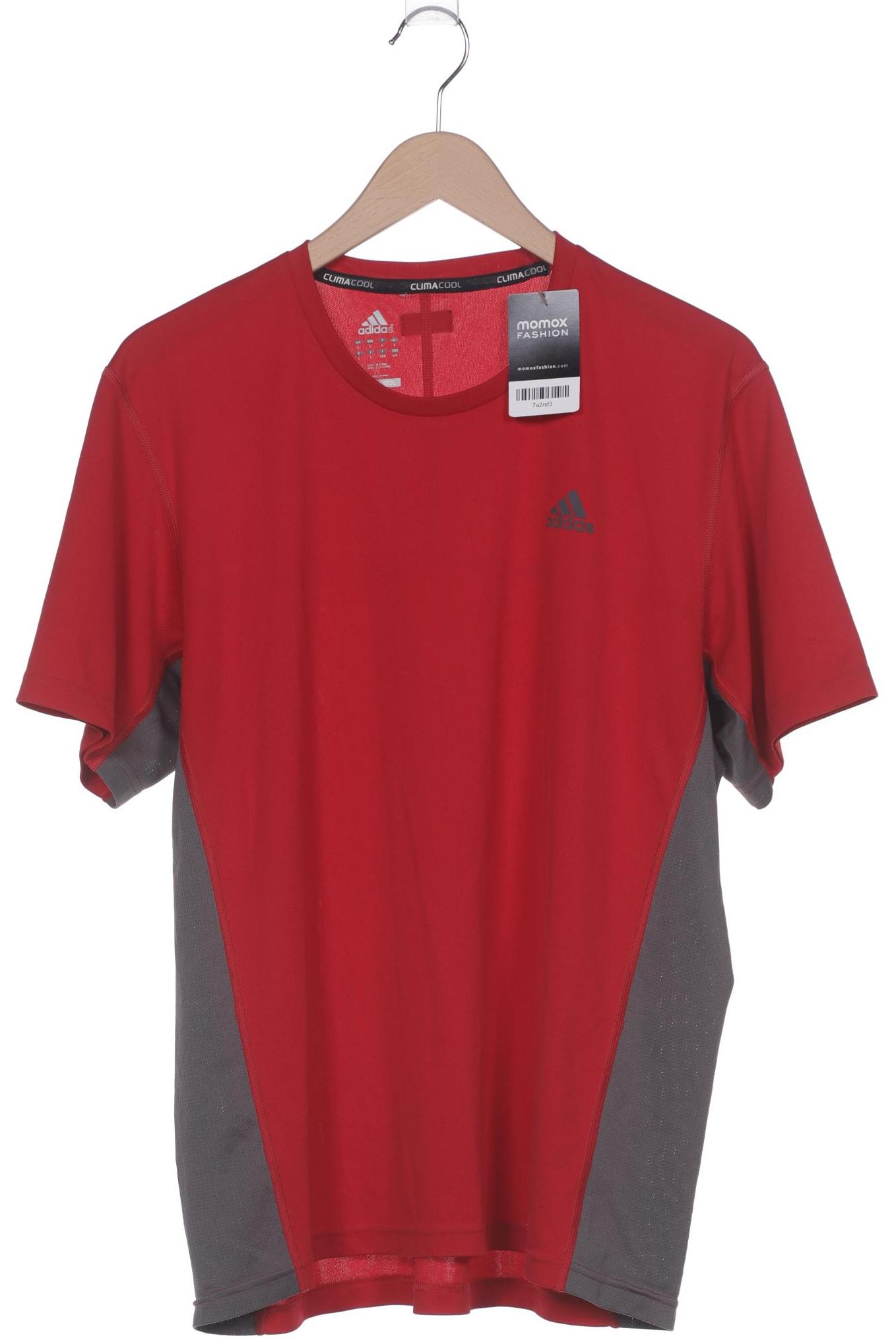 

adidas Herren T-Shirt, rot, Gr. 52