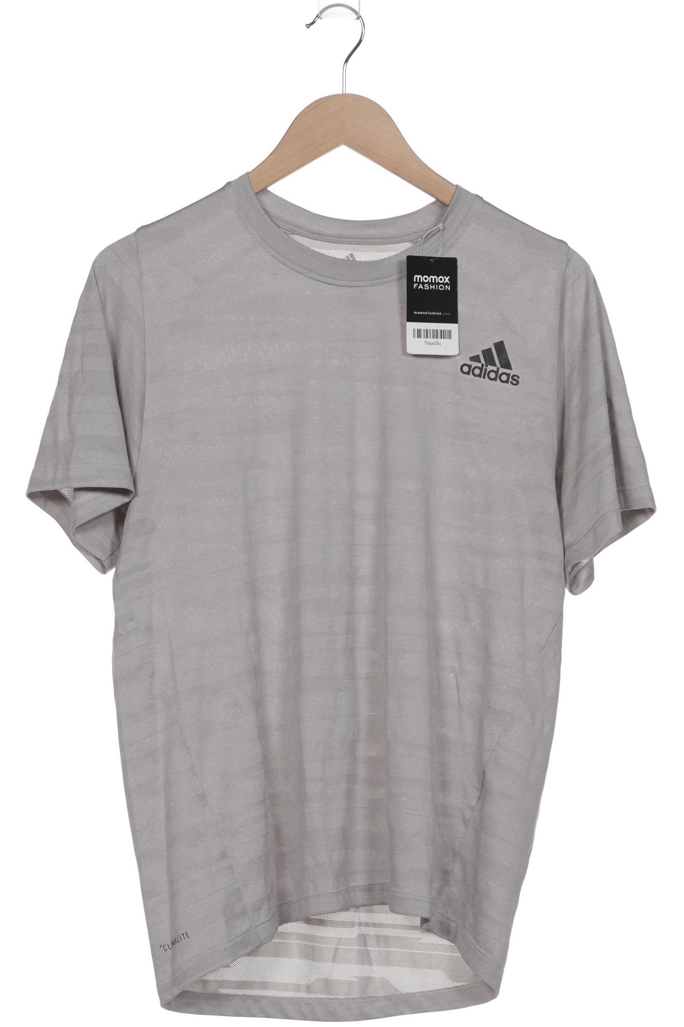 

adidas Herren T-Shirt, grau, Gr. 48