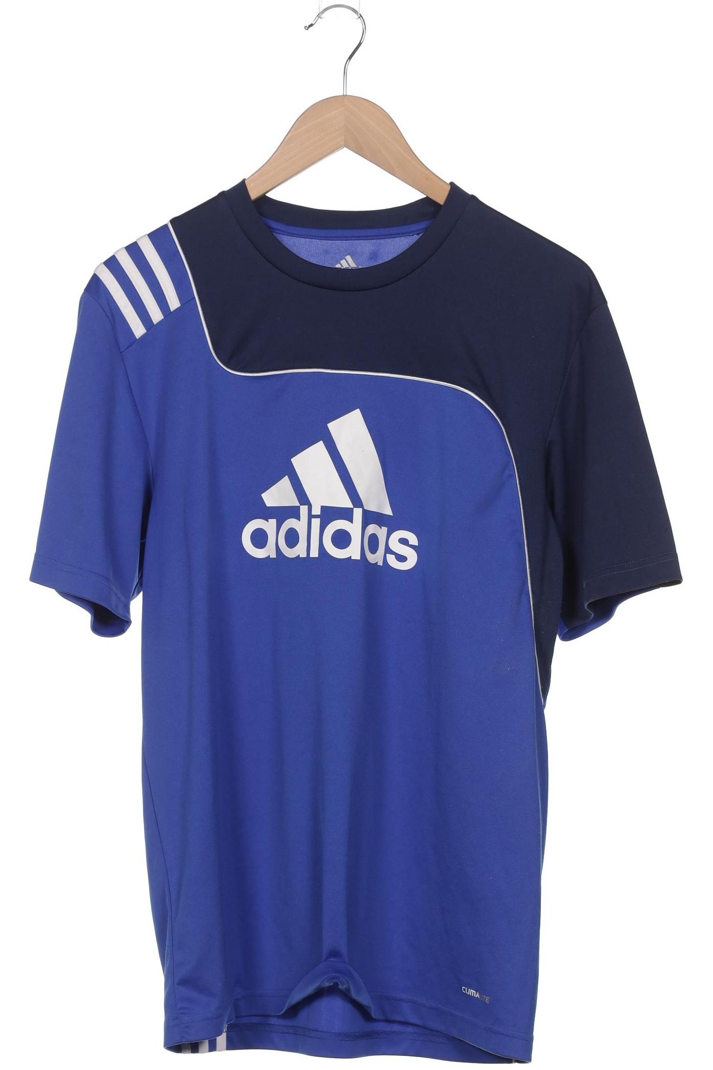 

adidas Herren T-Shirt, blau, Gr. 48