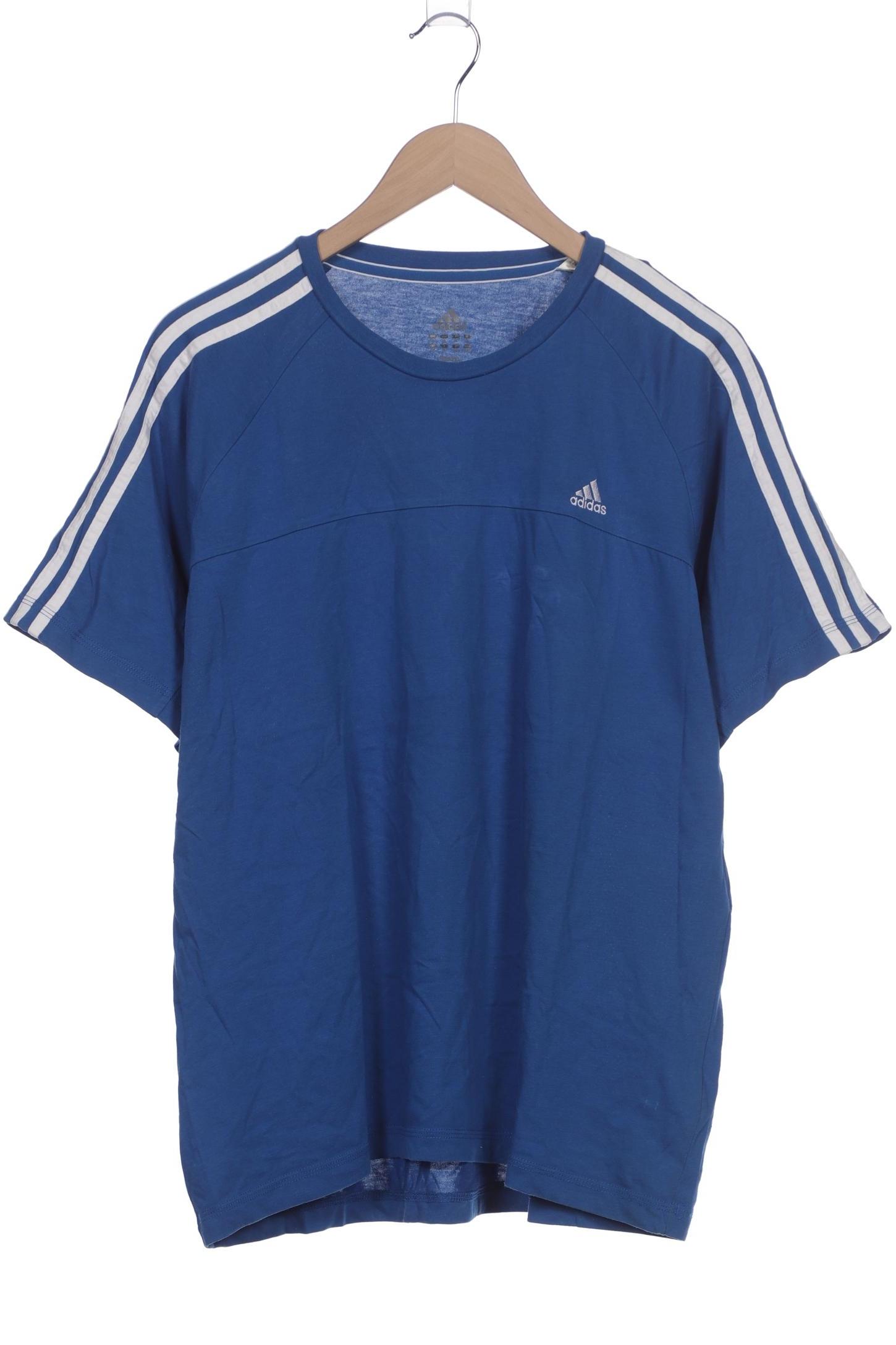 

adidas Herren T-Shirt, blau, Gr. 54