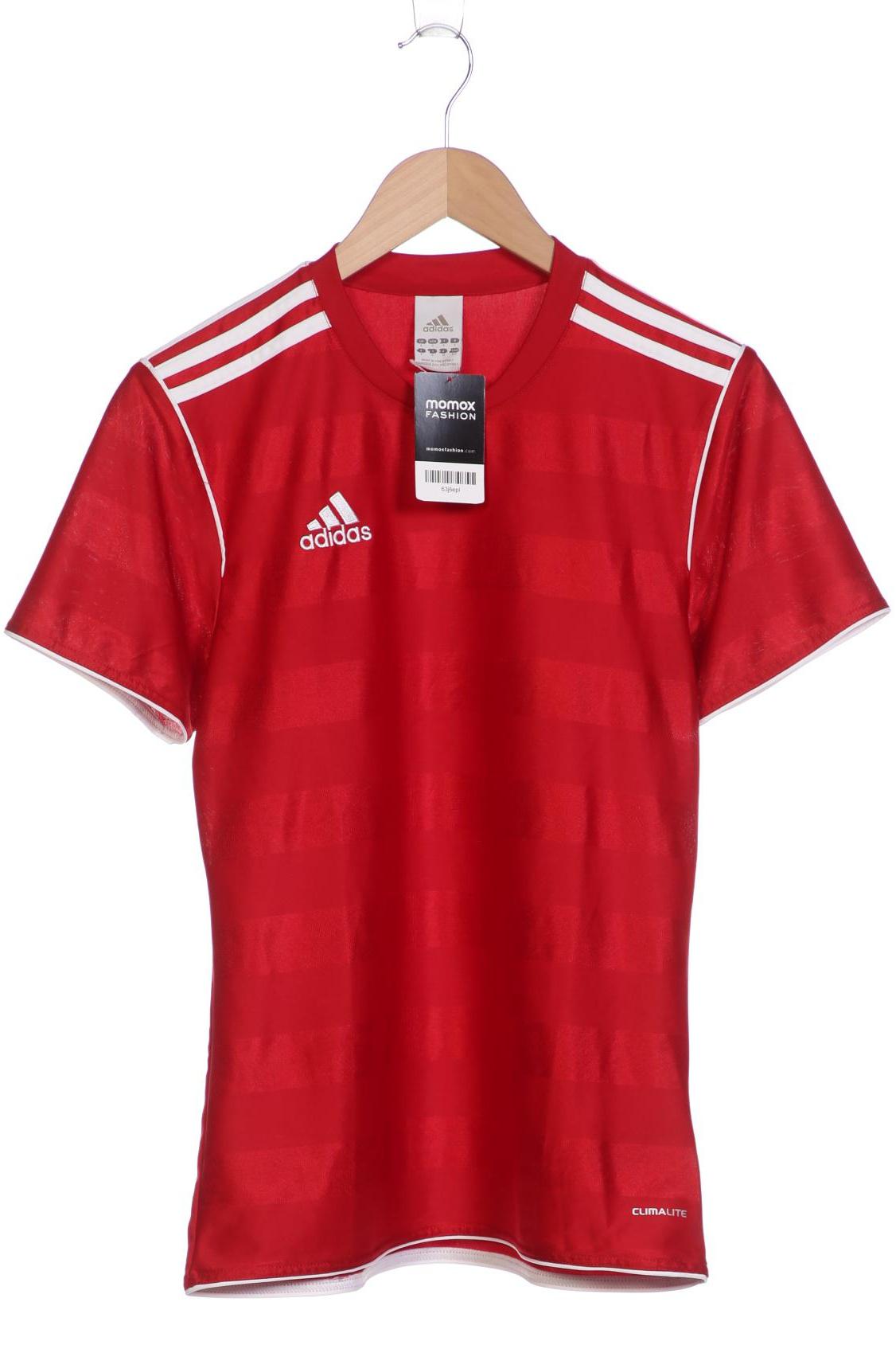

adidas Herren T-Shirt, rot, Gr. 46