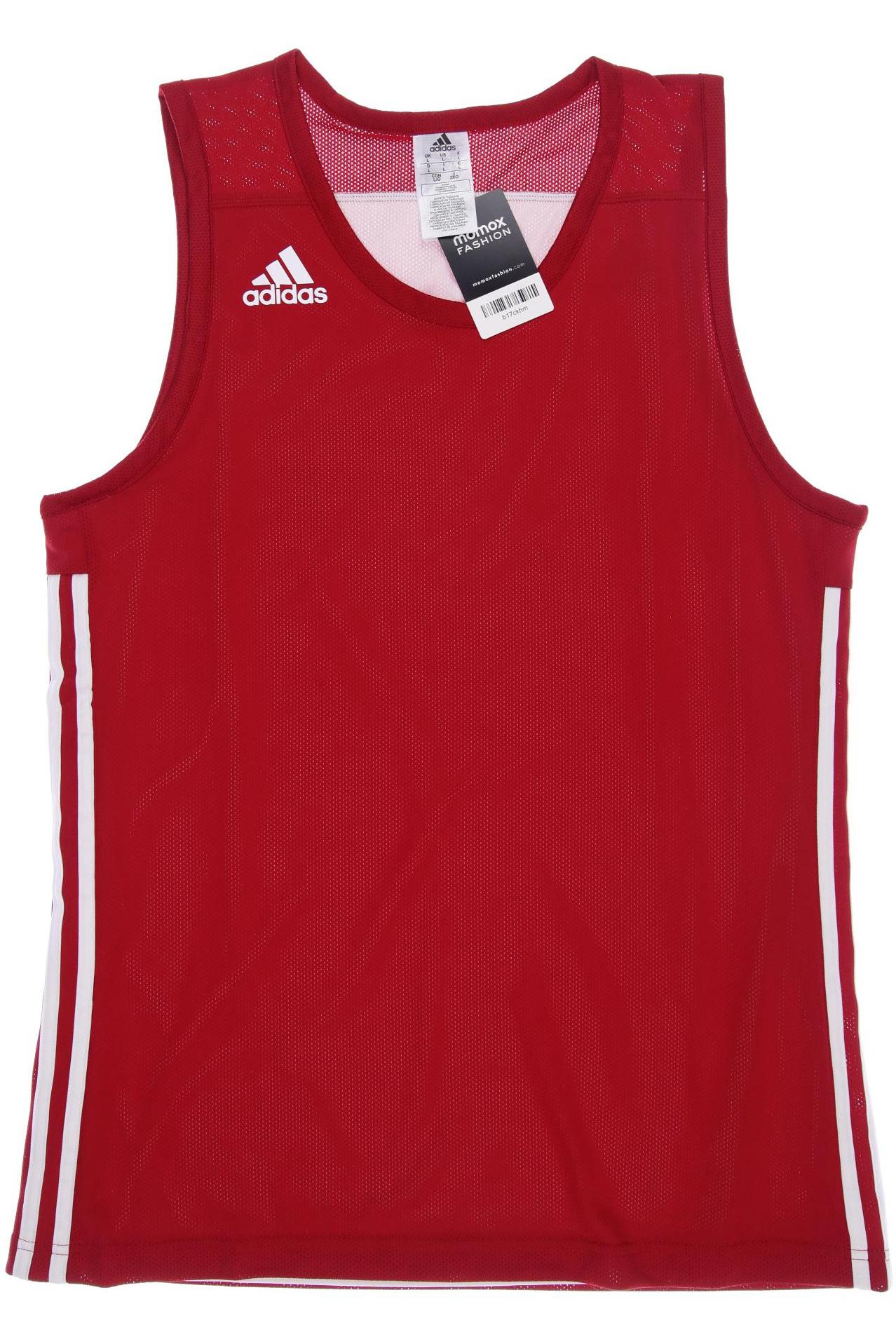 

adidas Herren T-Shirt, rot, Gr. 52