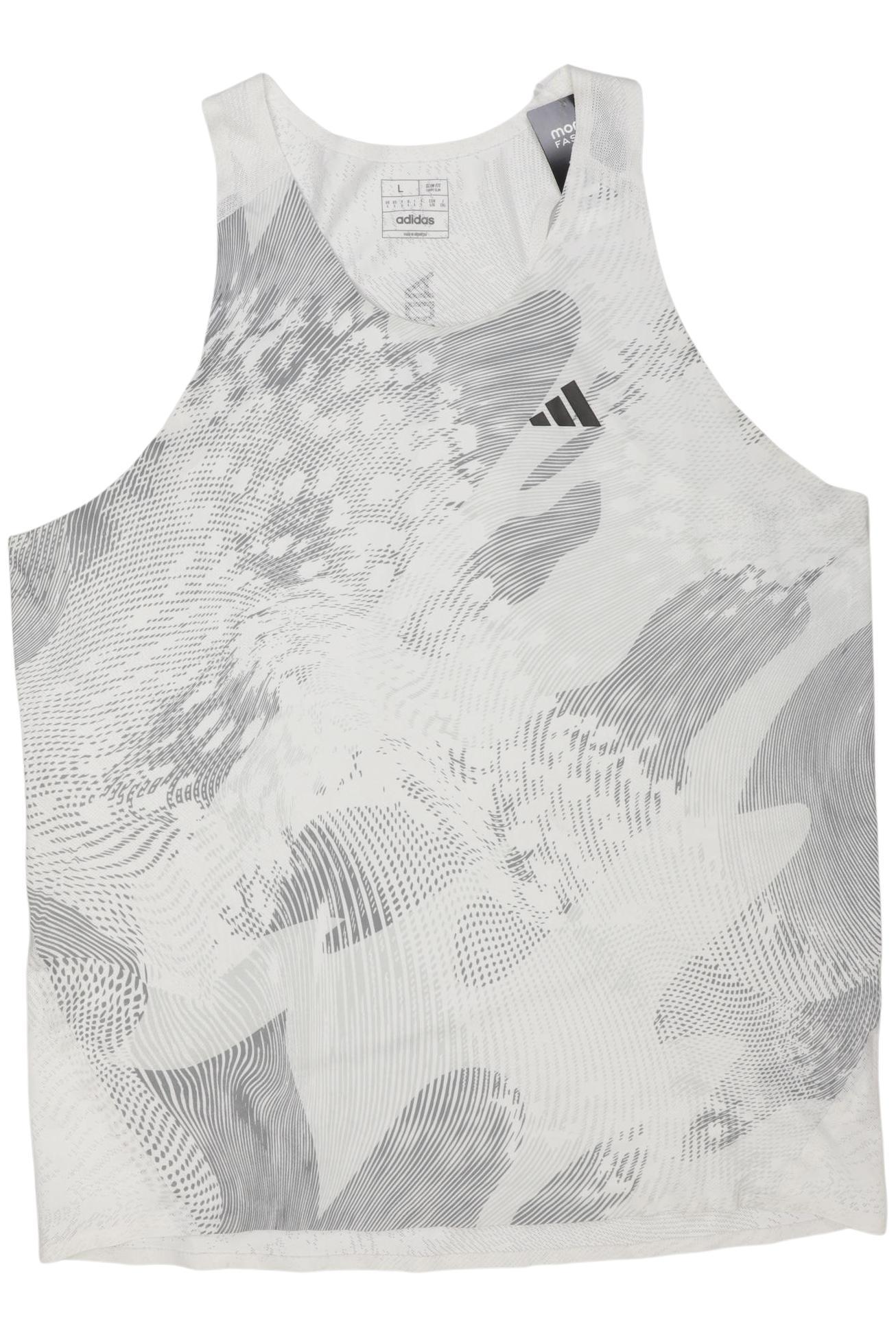 

adidas Herren T-Shirt, weiß, Gr. 52