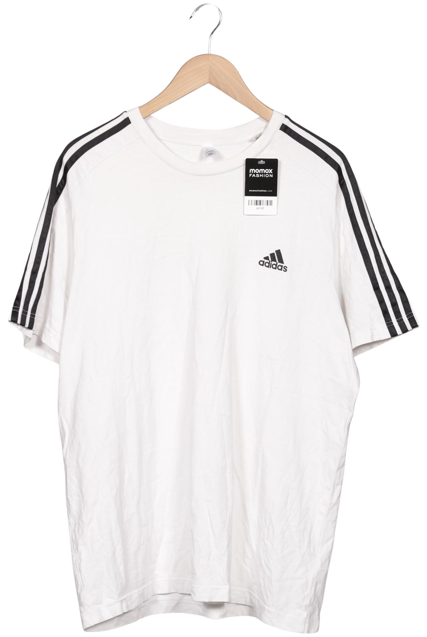 

adidas Herren T-Shirt, weiß, Gr. 54
