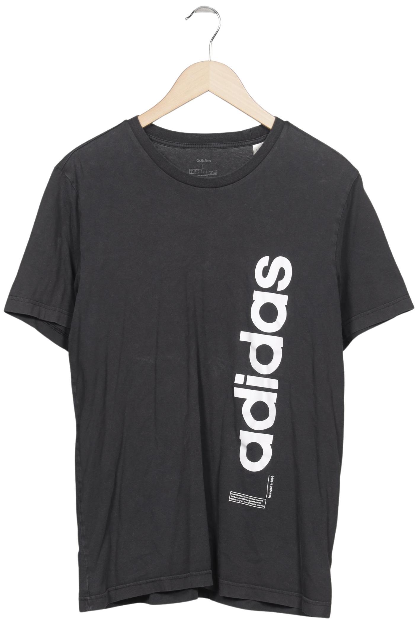 

adidas Herren T-Shirt, grau, Gr. 52