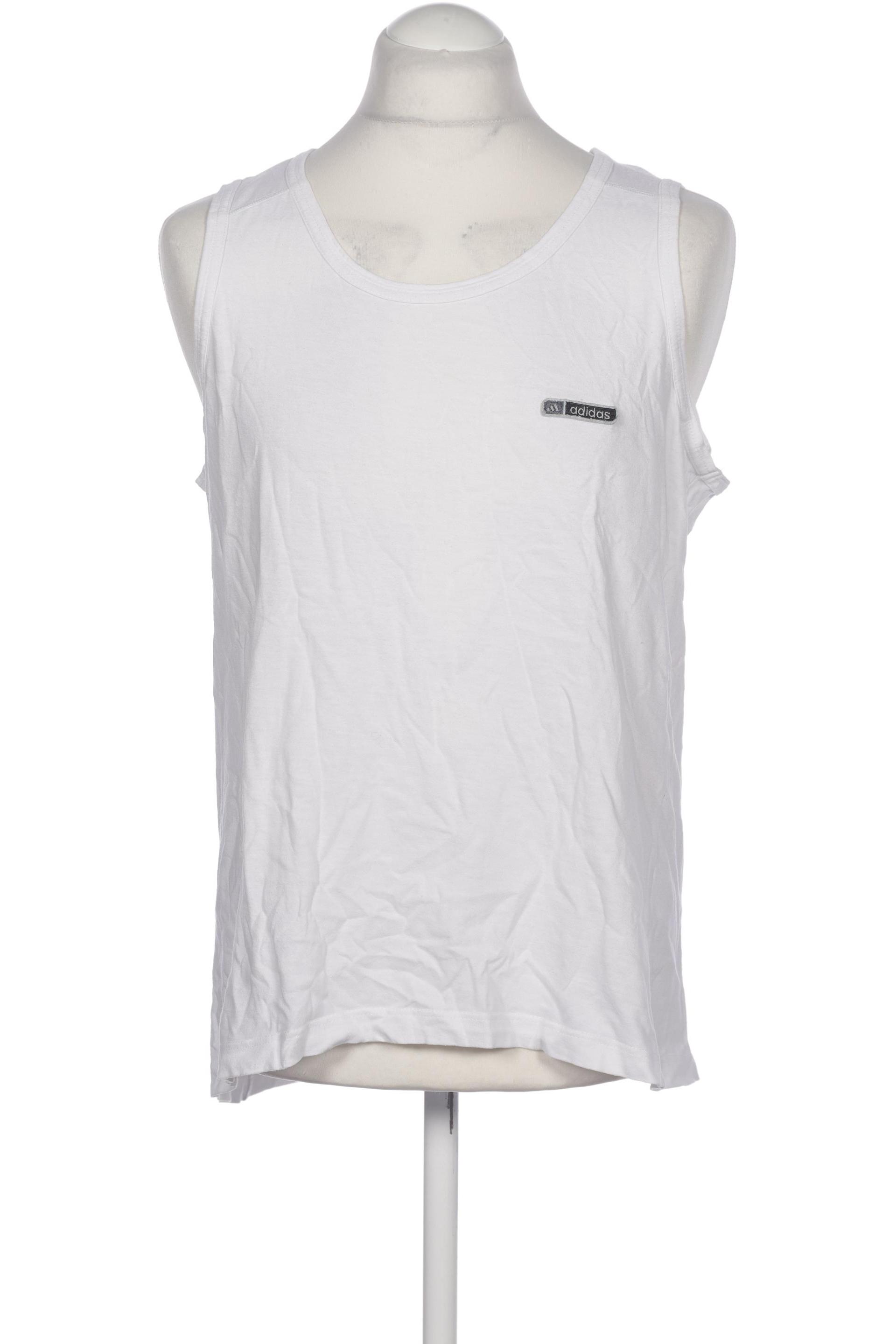 

adidas Herren T-Shirt, weiß, Gr. 48