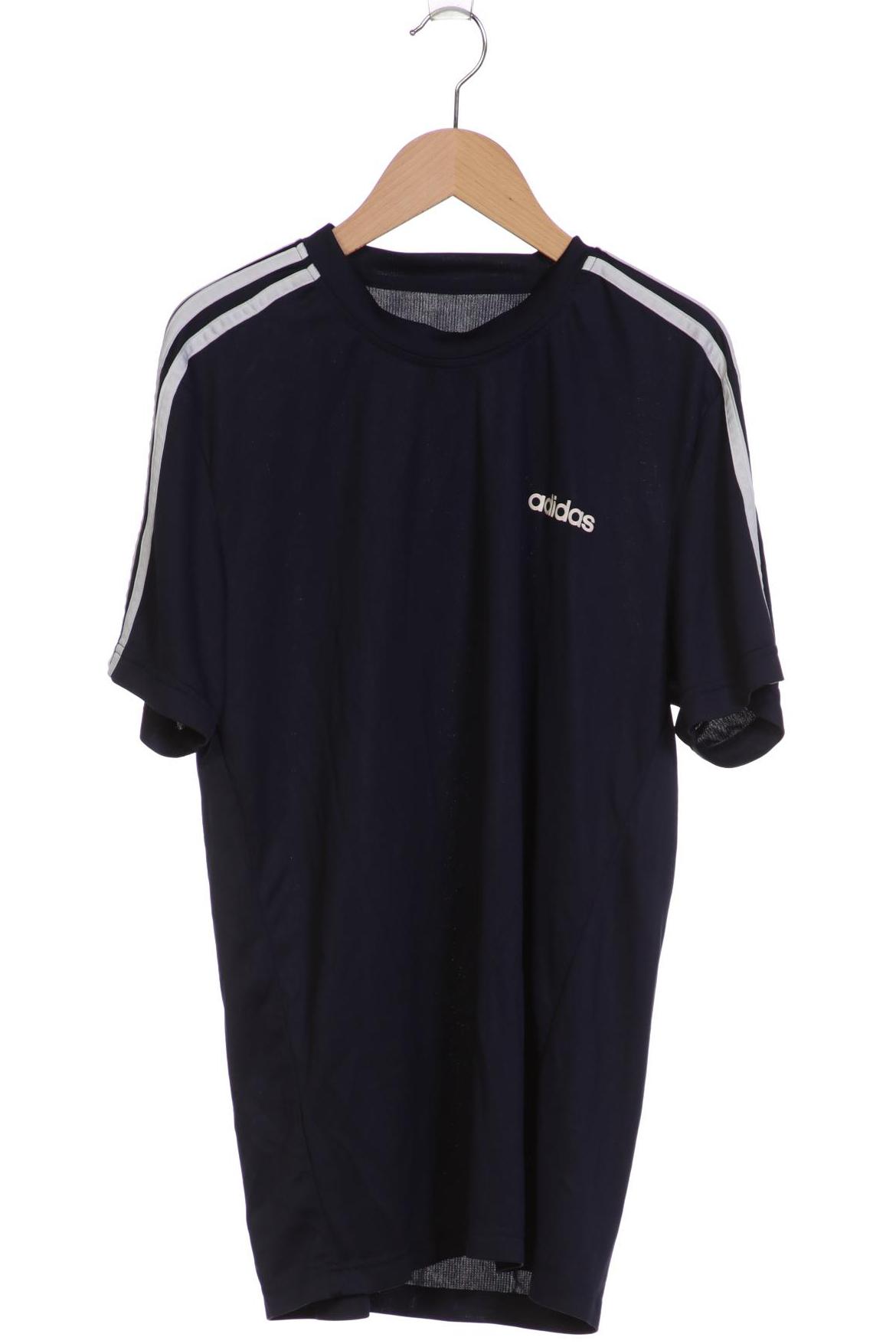 

adidas Herren T-Shirt, marineblau, Gr. 48