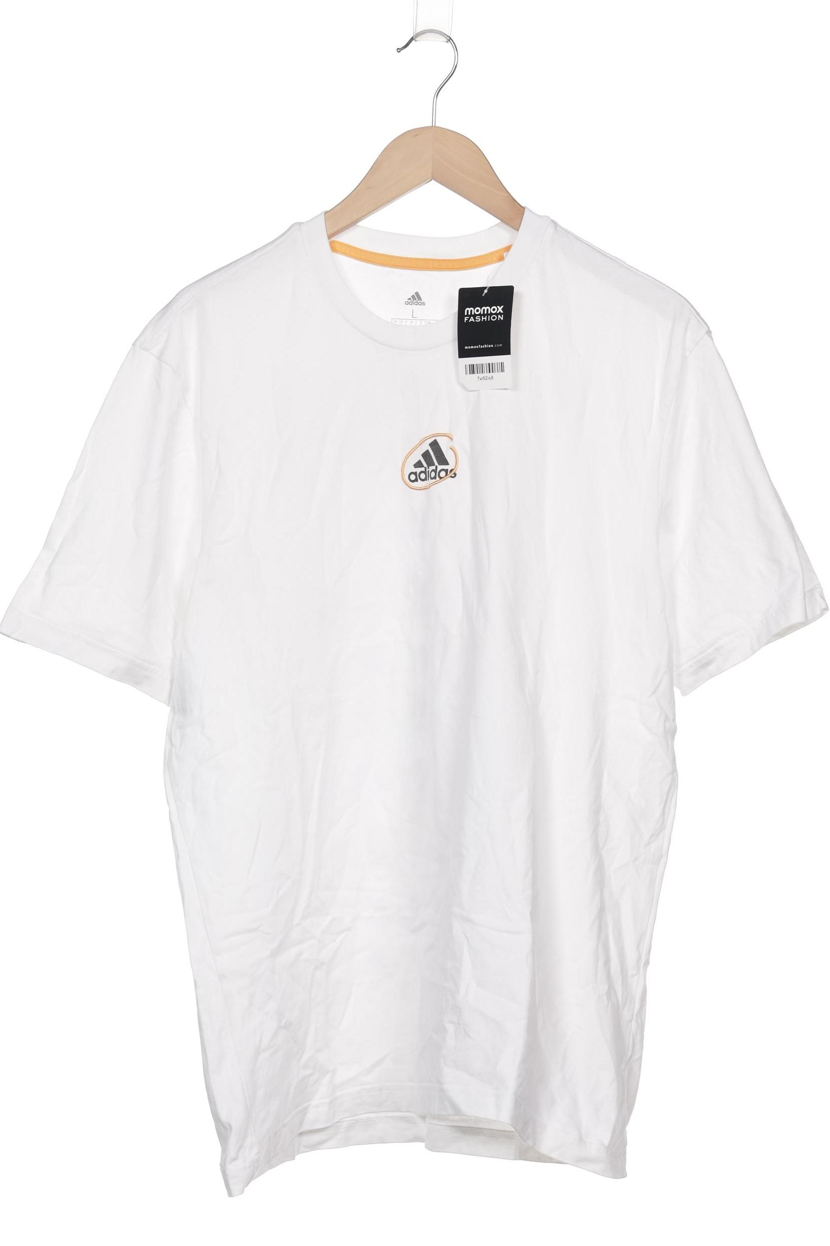 

adidas Herren T-Shirt, weiß, Gr. 52