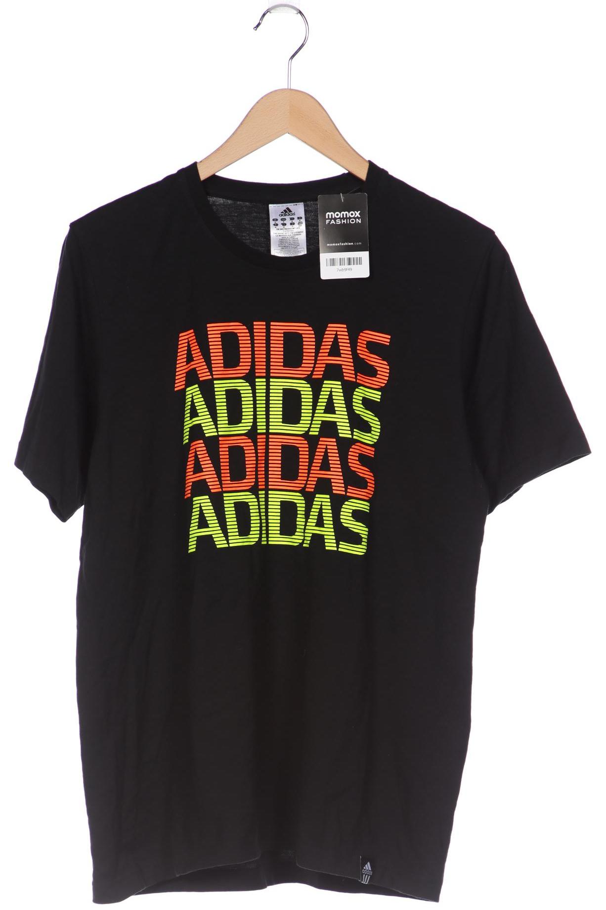 

adidas Herren T-Shirt, schwarz, Gr. 48