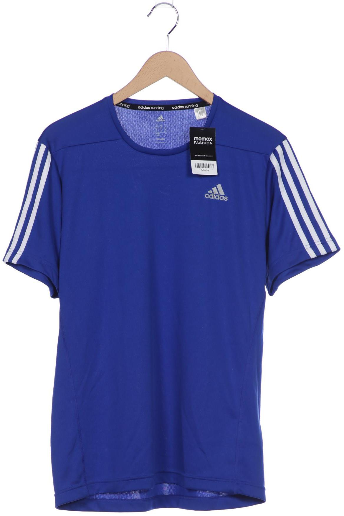 

adidas Herren T-Shirt, blau, Gr. 48