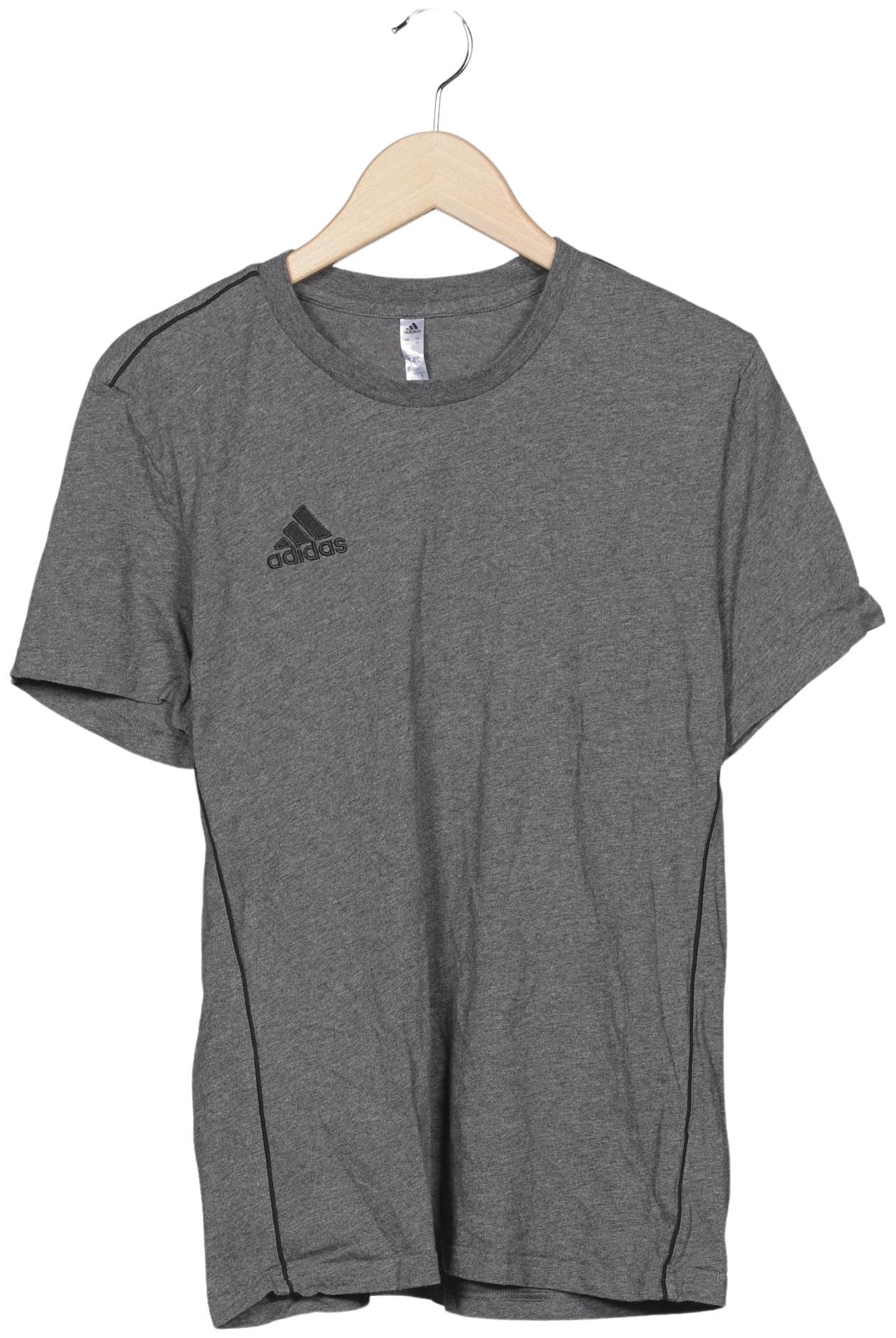 

adidas Herren T-Shirt, grau, Gr. 48