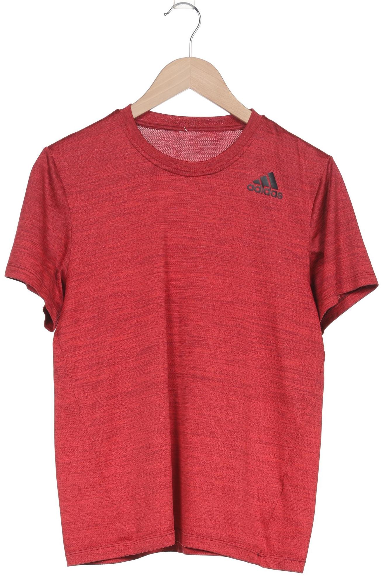 

adidas Herren T-Shirt, rot, Gr. 46