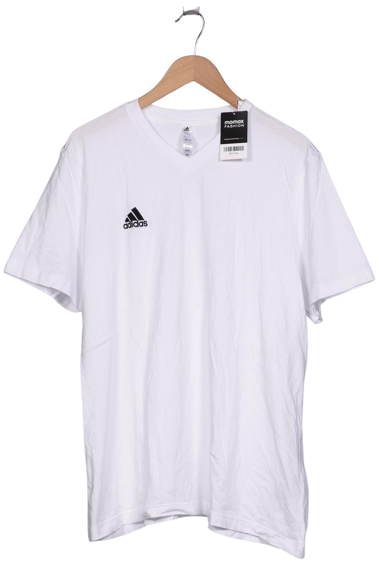 

adidas Herren T-Shirt, weiß, Gr. 54