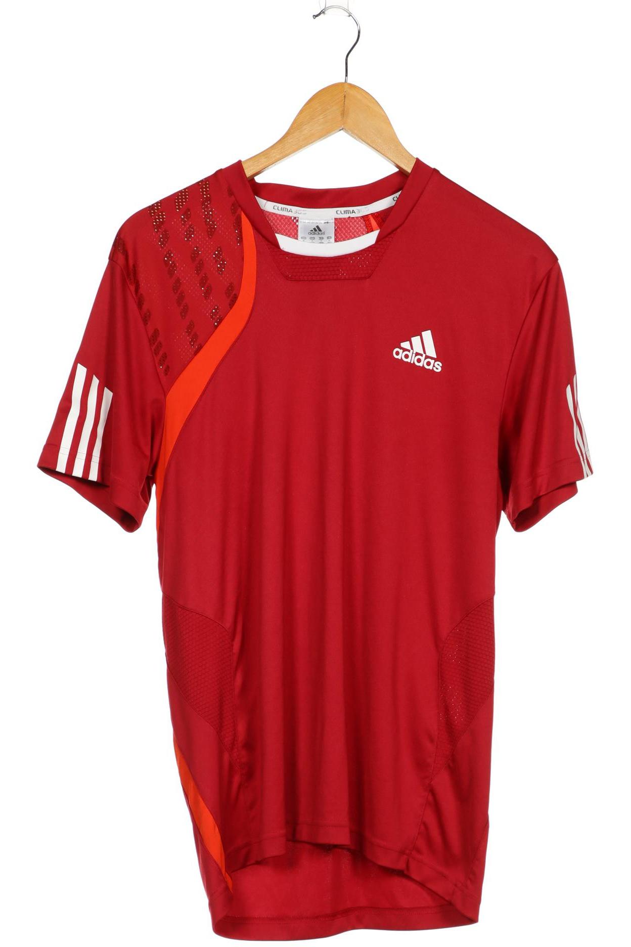 

adidas Herren T-Shirt, rot, Gr. 48