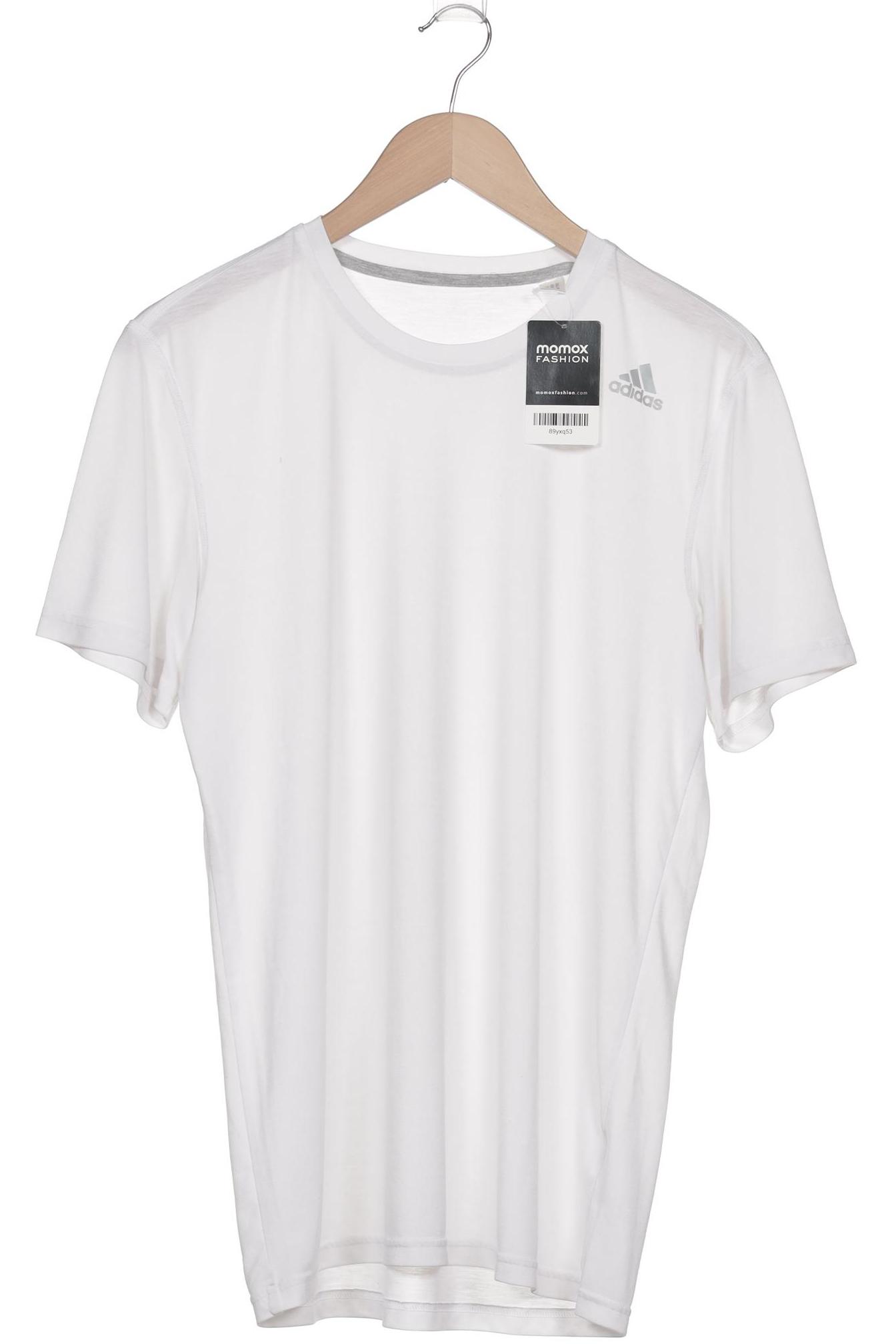 

adidas Herren T-Shirt, weiß, Gr. 48