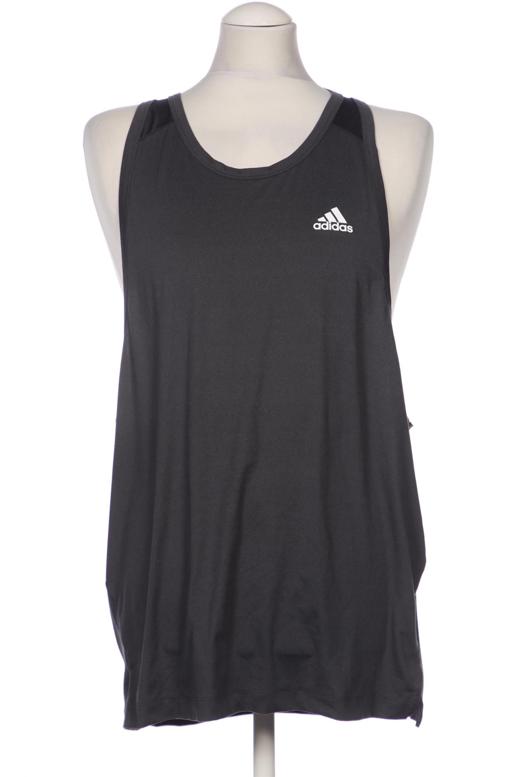 

adidas Herren T-Shirt, grau, Gr. 48