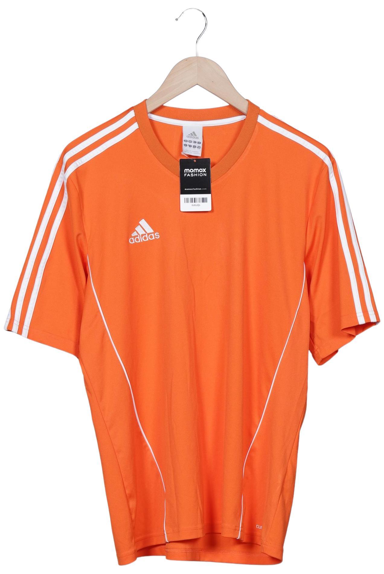

adidas Herren T-Shirt, orange, Gr. 52