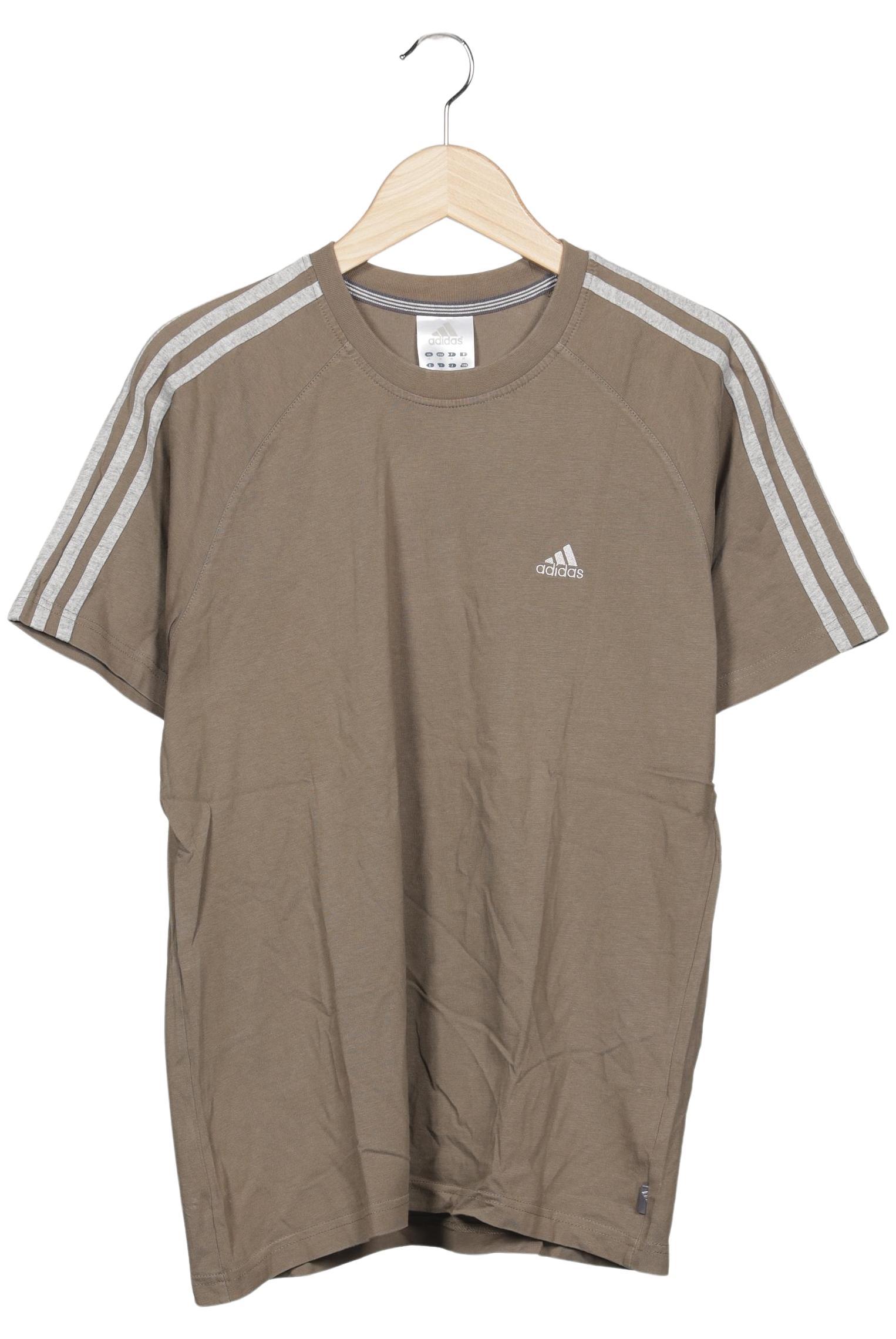 

adidas Herren T-Shirt, braun, Gr. 48