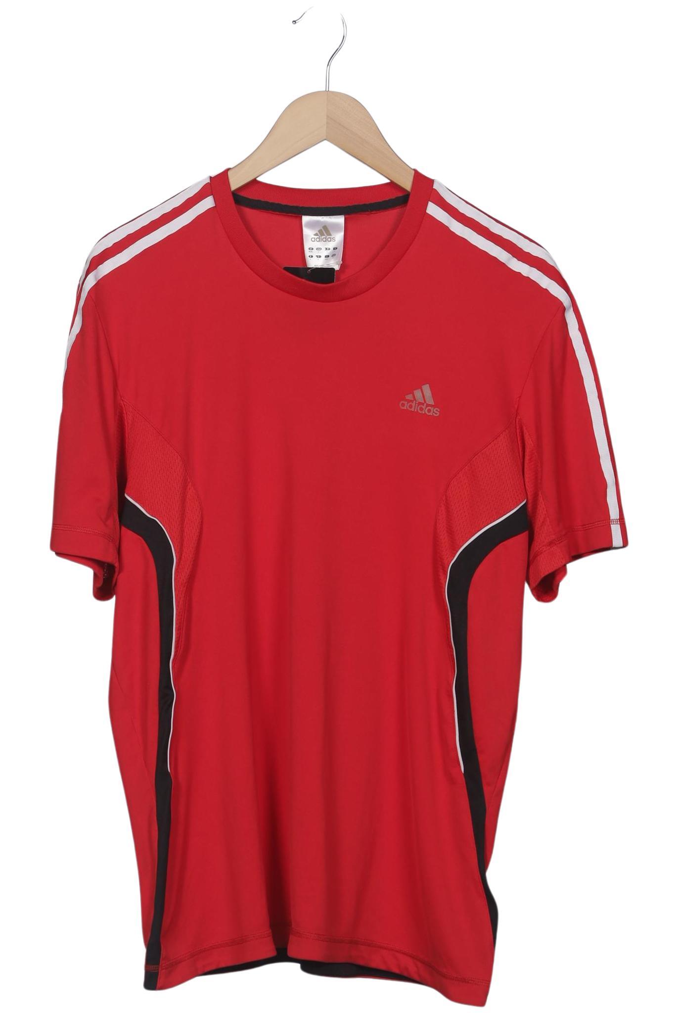 

adidas Herren T-Shirt, rot, Gr. 52