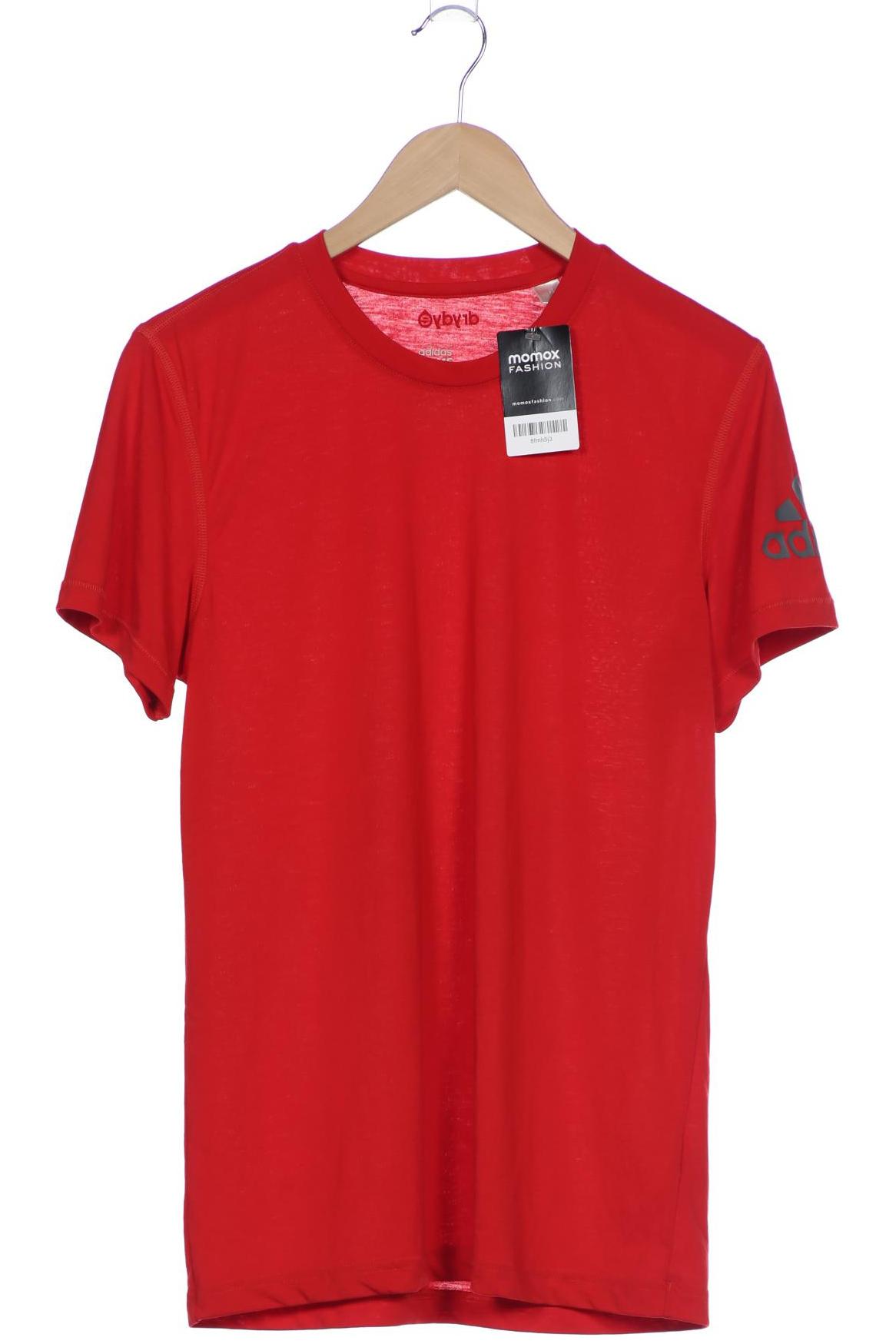 

adidas Herren T-Shirt, rot, Gr. 48