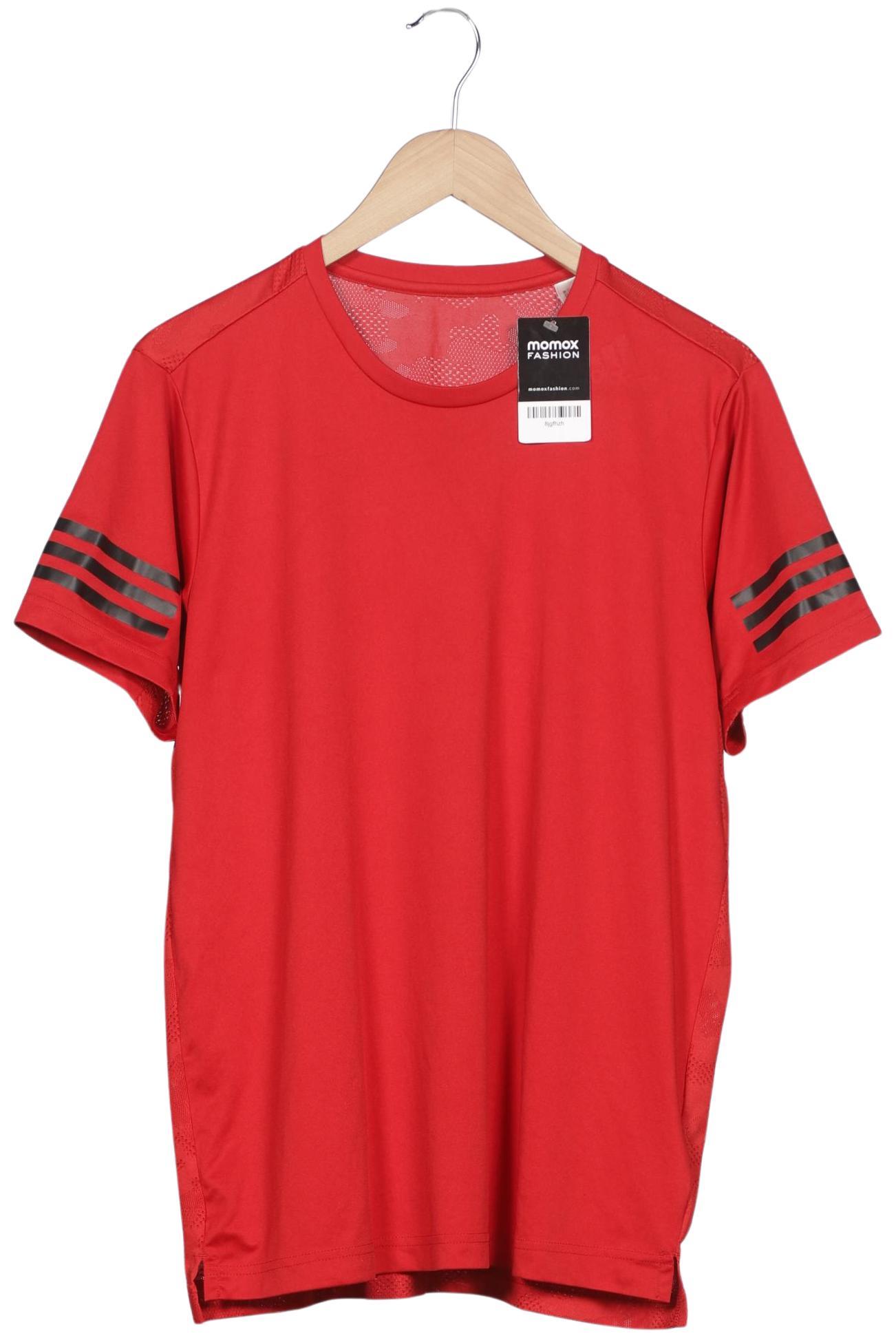 

adidas Herren T-Shirt, rot, Gr. 52