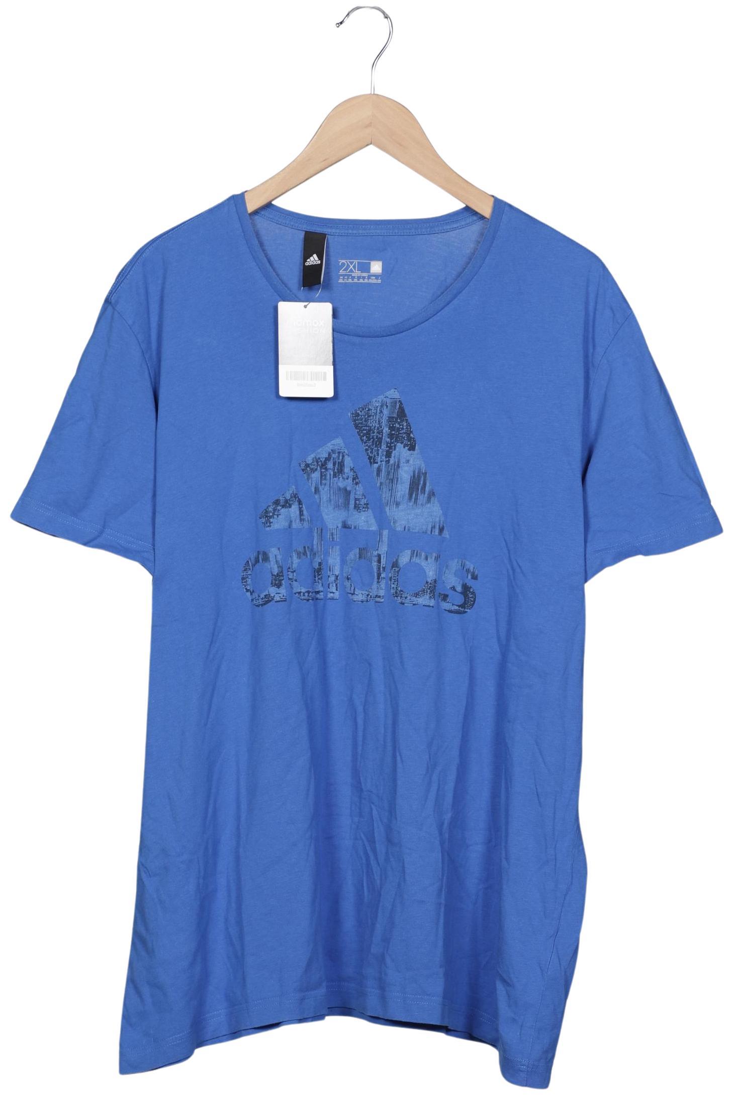 

adidas Herren T-Shirt, blau, Gr. 56