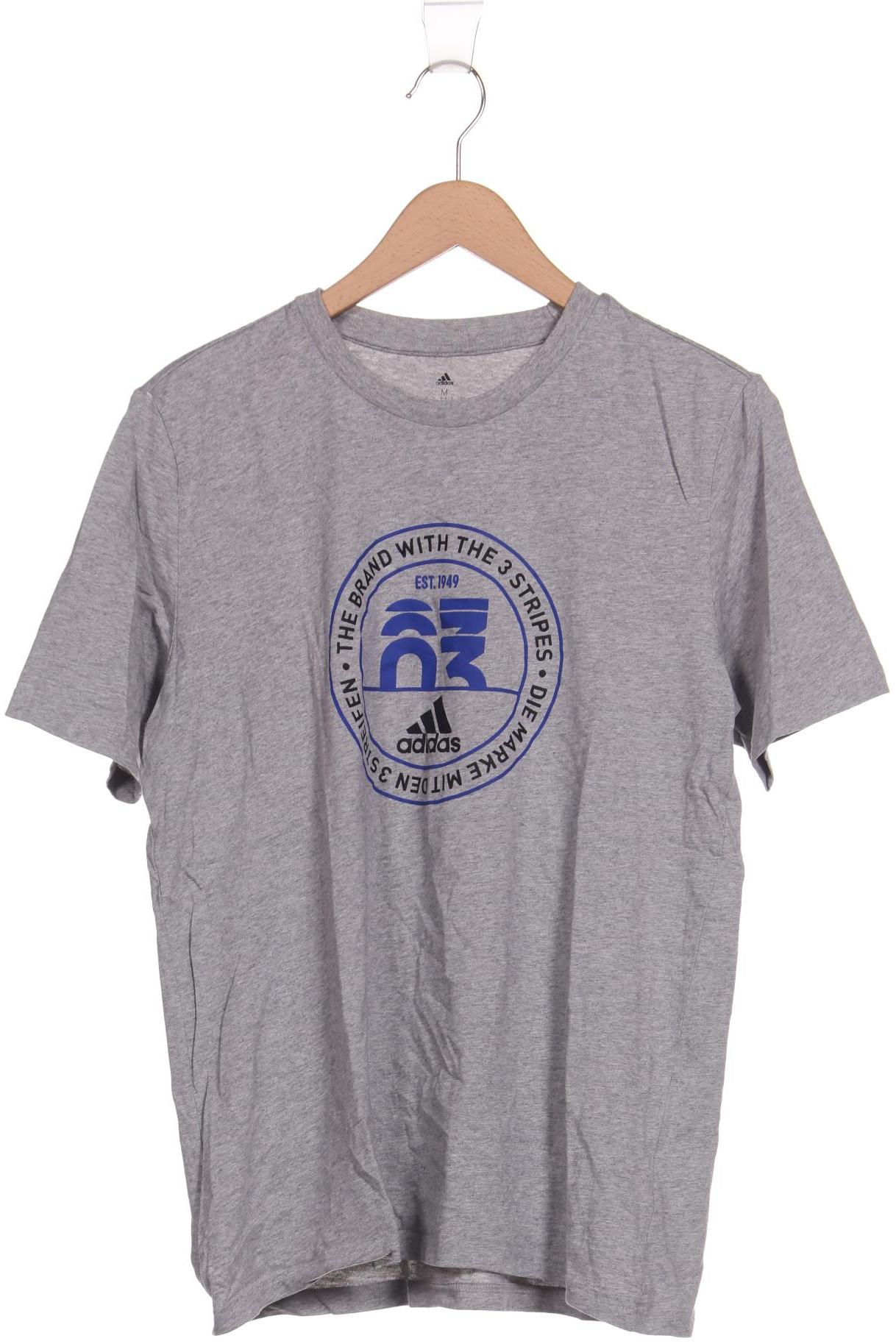 

adidas Herren T-Shirt, grau, Gr. 48