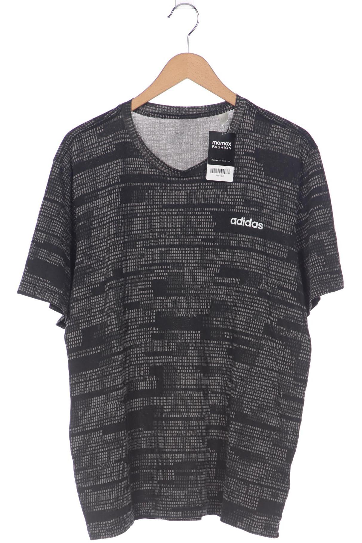 

adidas Herren T-Shirt, grau, Gr. 54