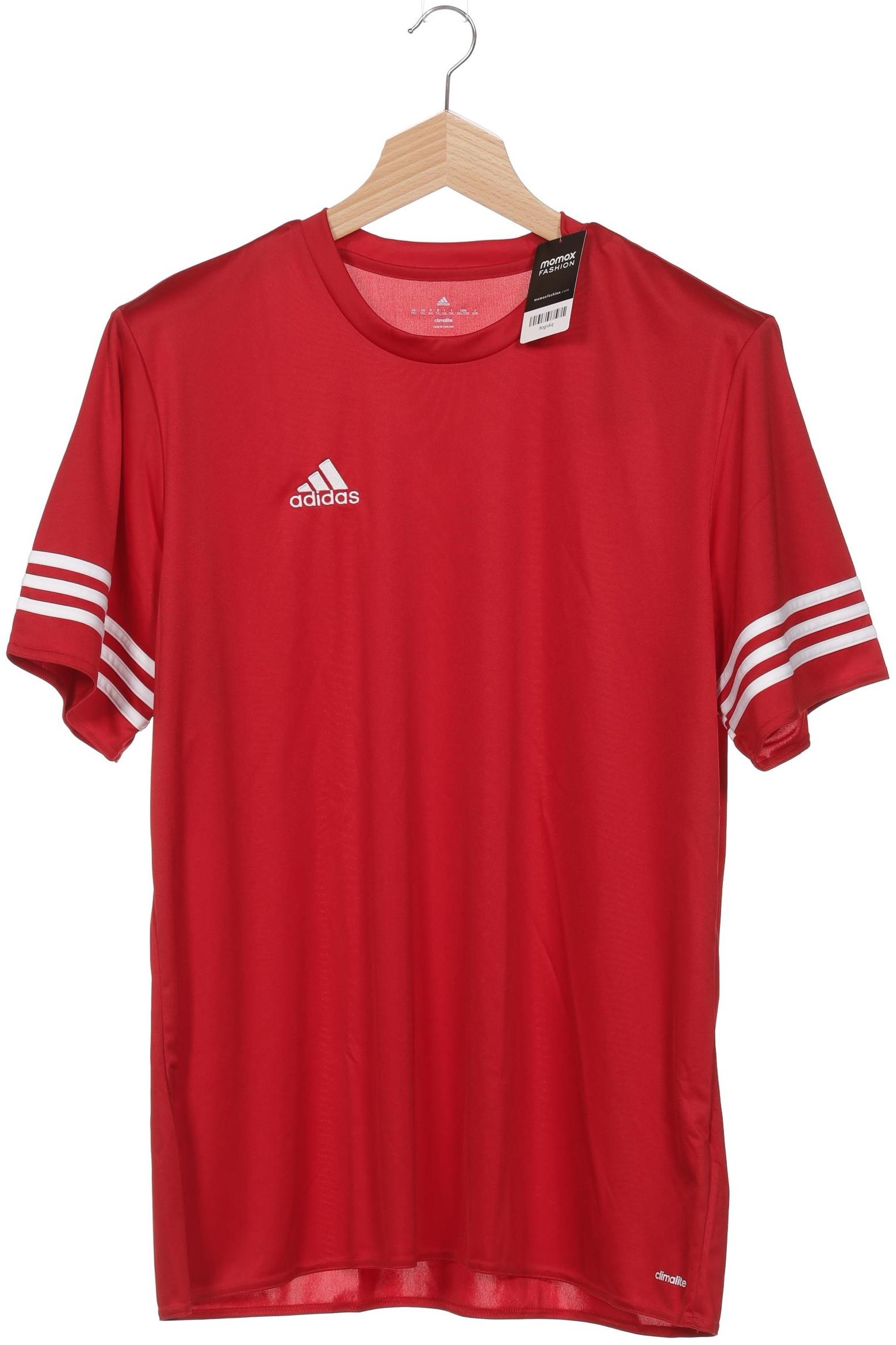 

adidas Herren T-Shirt, rot, Gr. 56