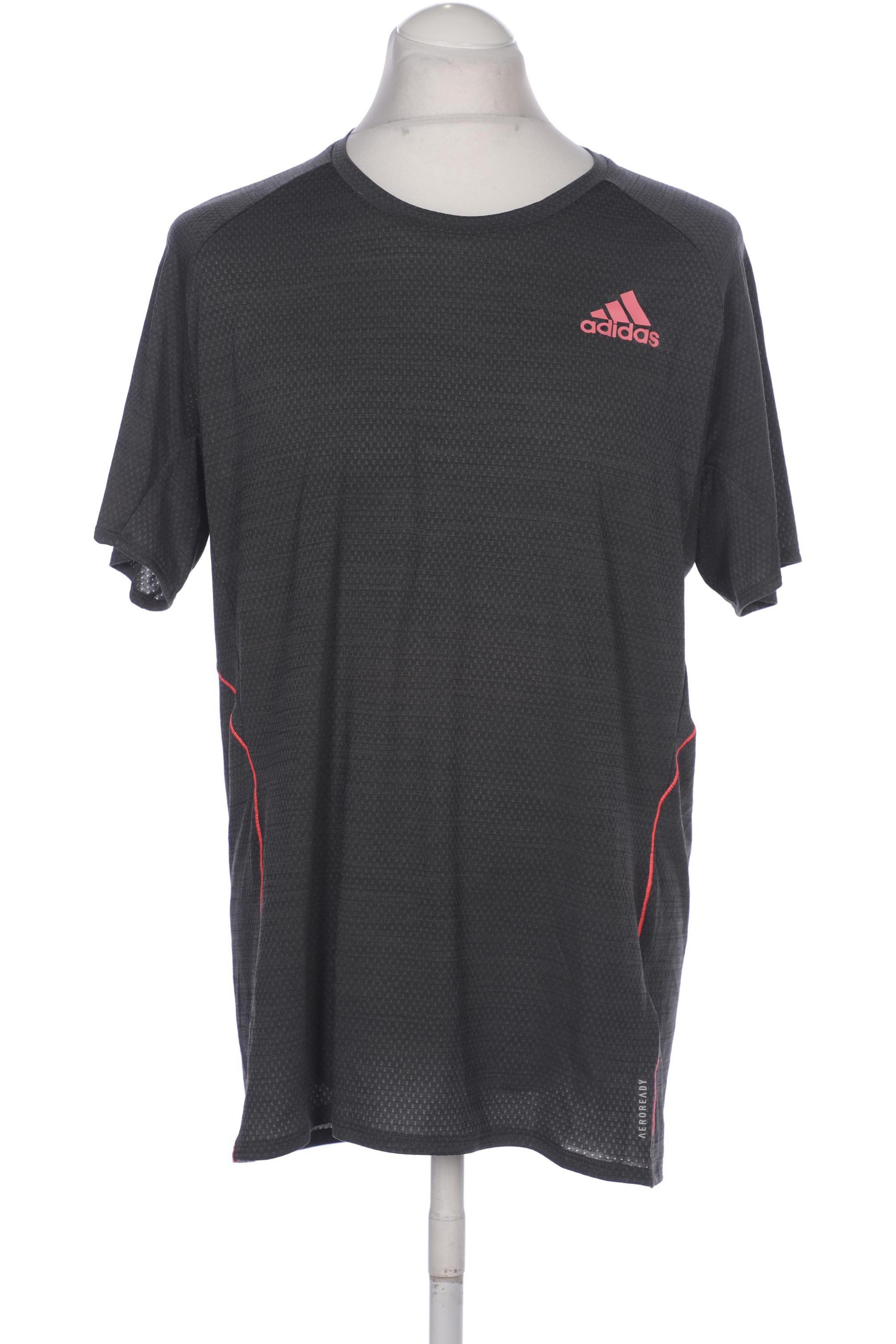 

adidas Herren T-Shirt, grau, Gr. 52