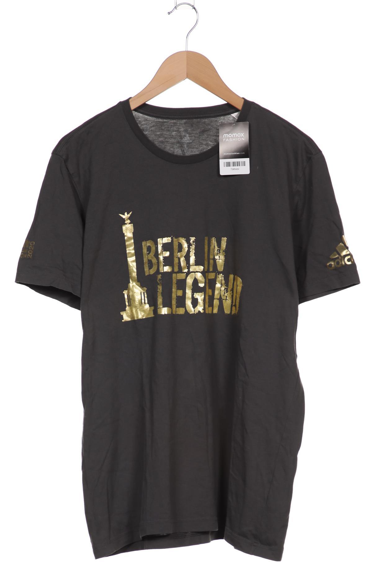 

adidas Herren T-Shirt, grau, Gr. 52