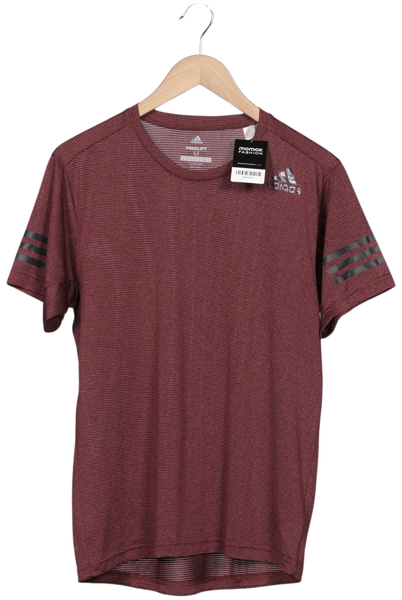 

adidas Herren T-Shirt, bordeaux, Gr. 48