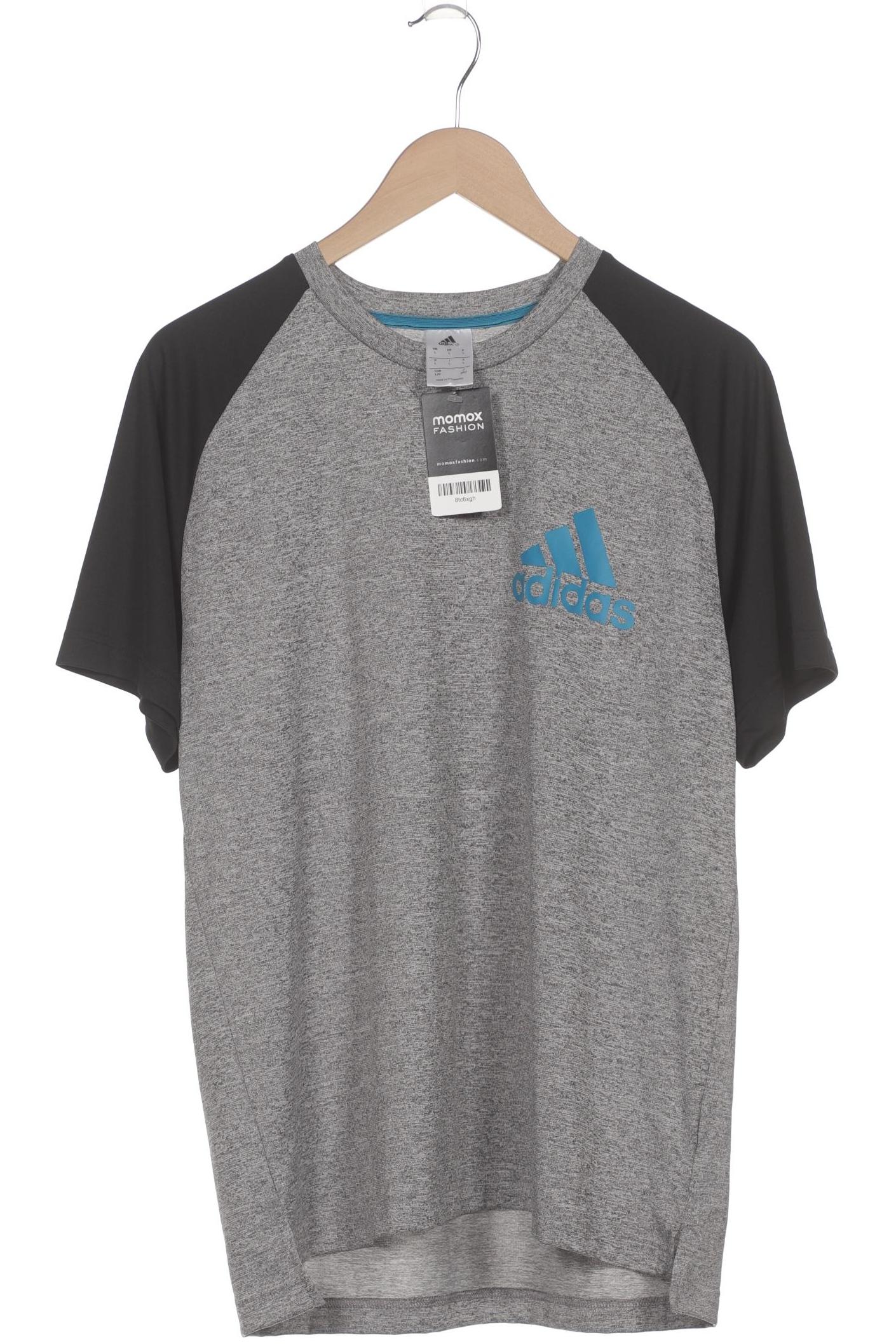 

adidas Herren T-Shirt, grau, Gr. 52