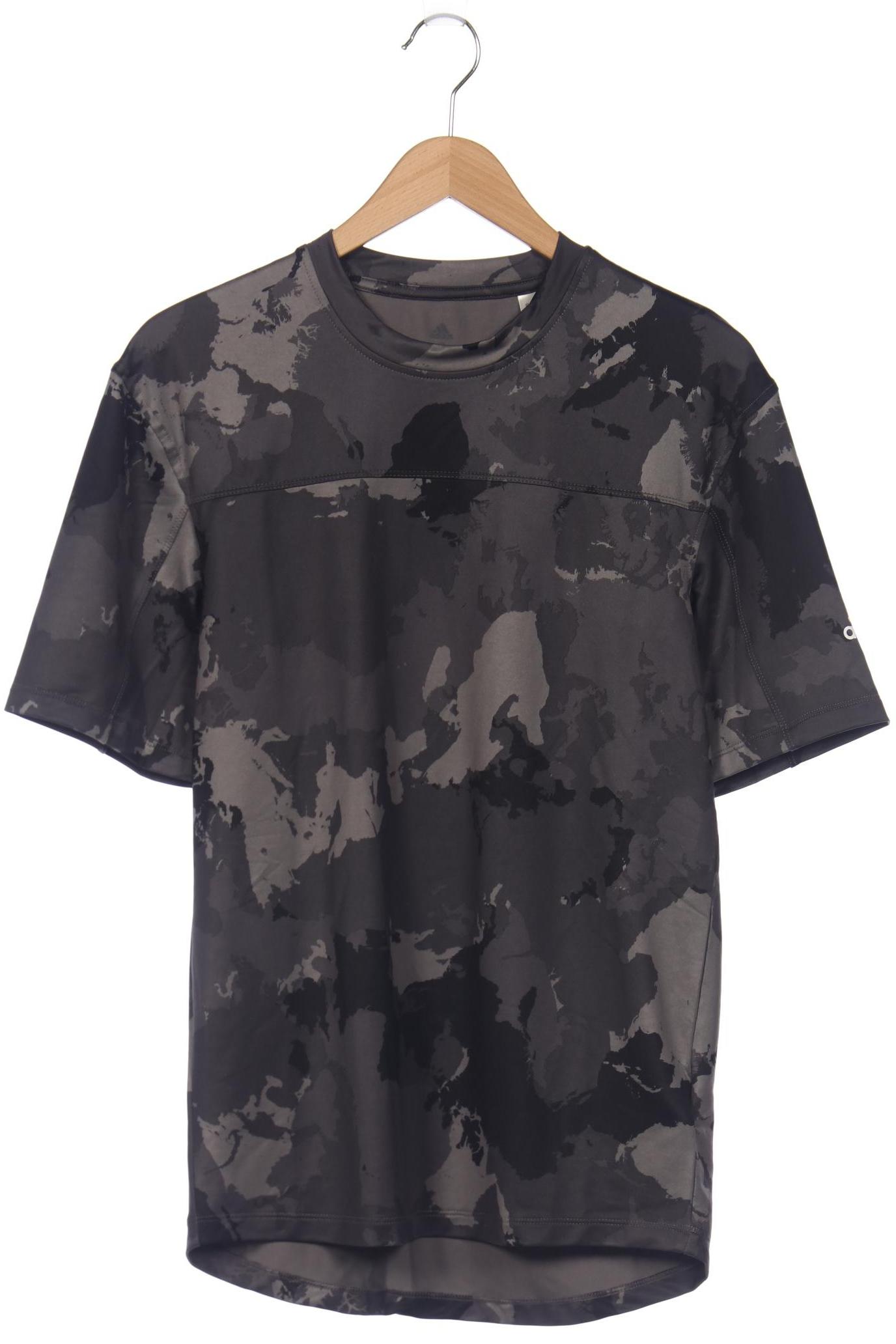 

adidas Herren T-Shirt, grau, Gr. 46