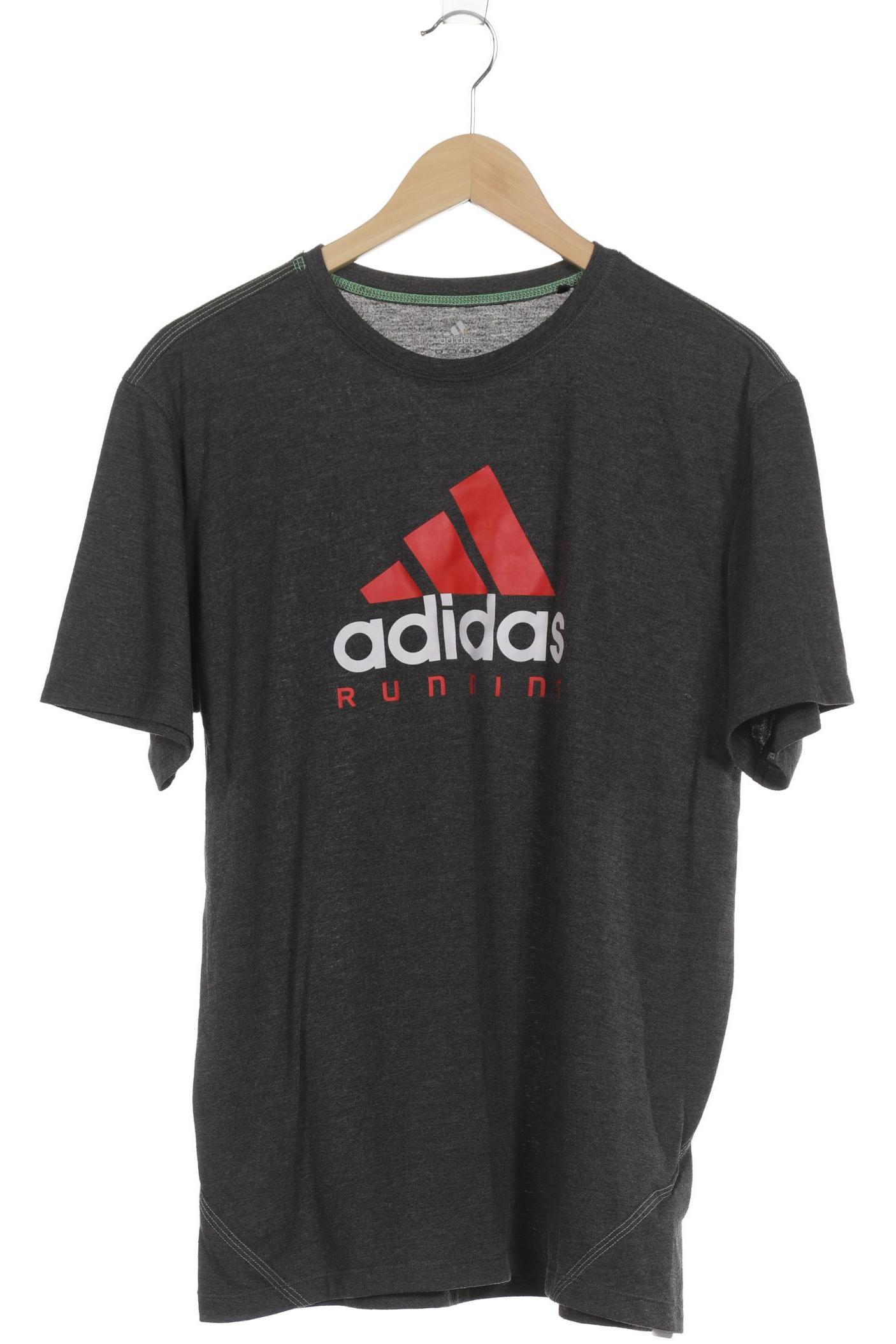 

adidas Herren T-Shirt, grau, Gr. 52
