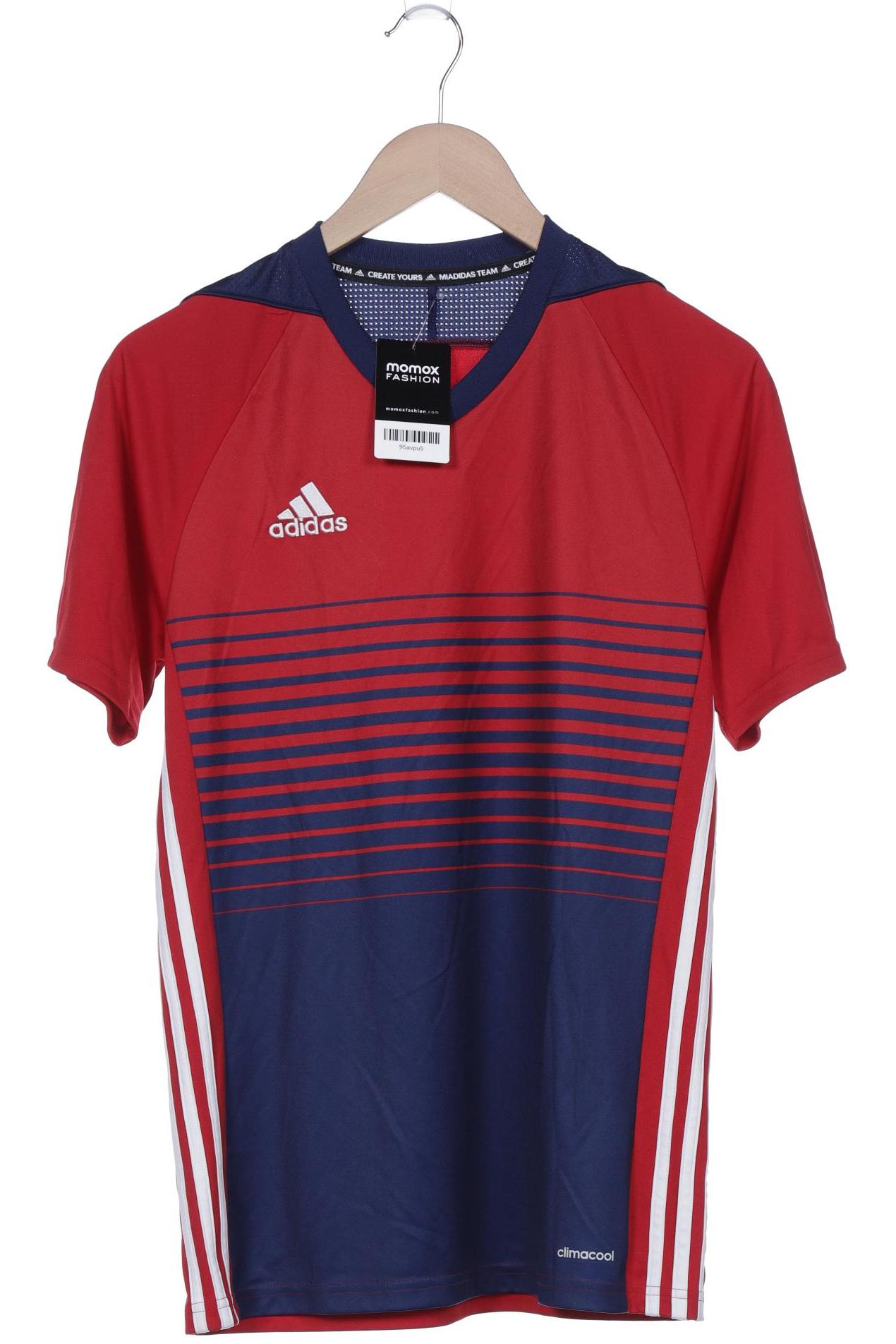 

adidas Herren T-Shirt, rot, Gr. 46