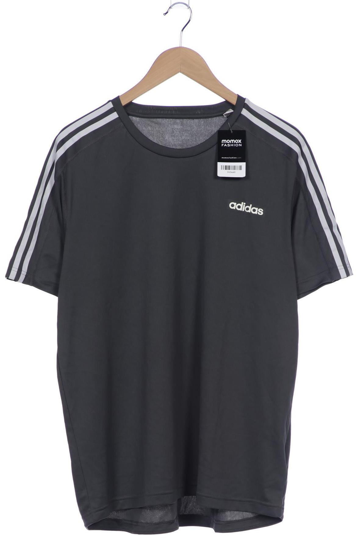 

adidas Herren T-Shirt, grau, Gr. 54